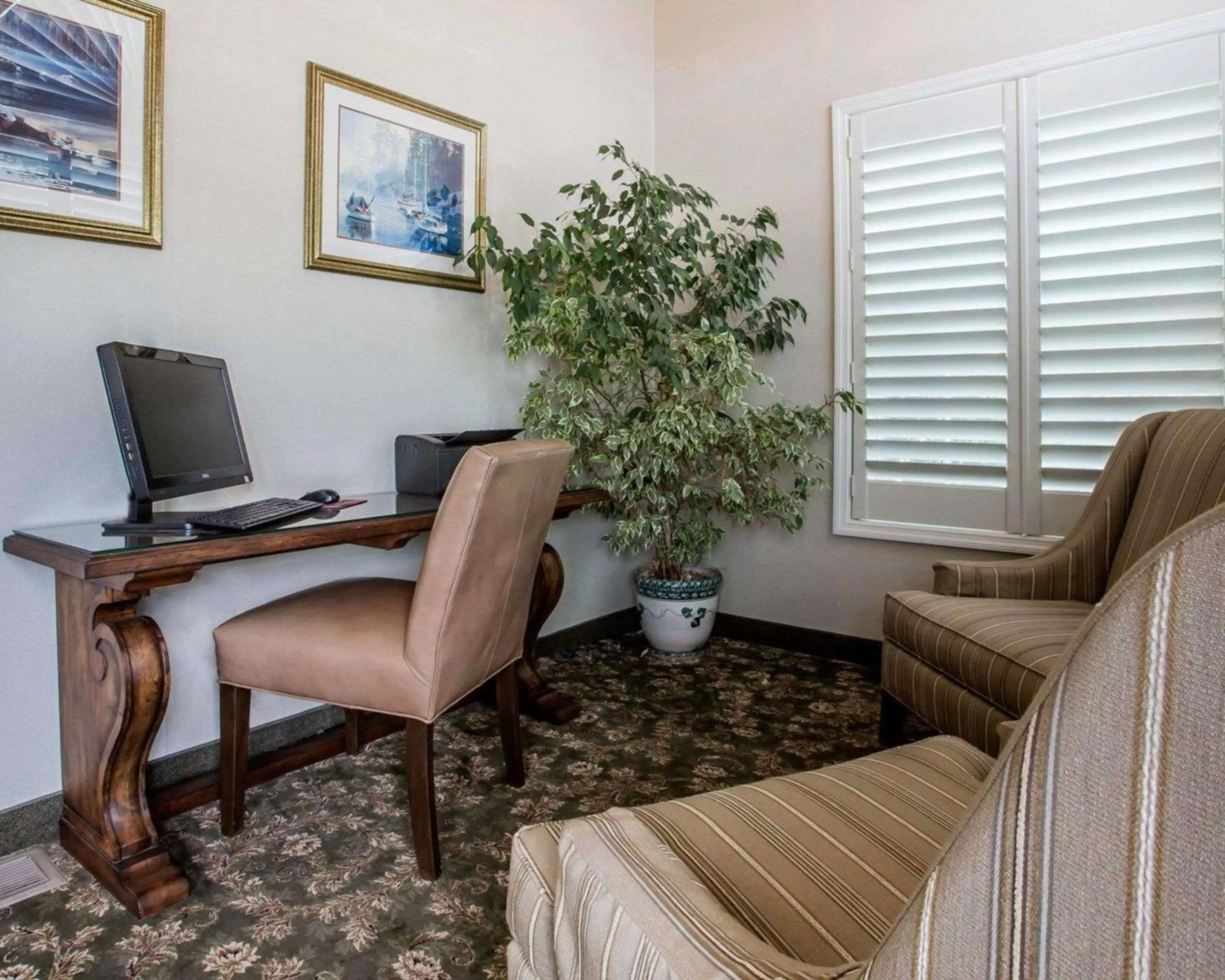 On site in Quality Inn Lake George