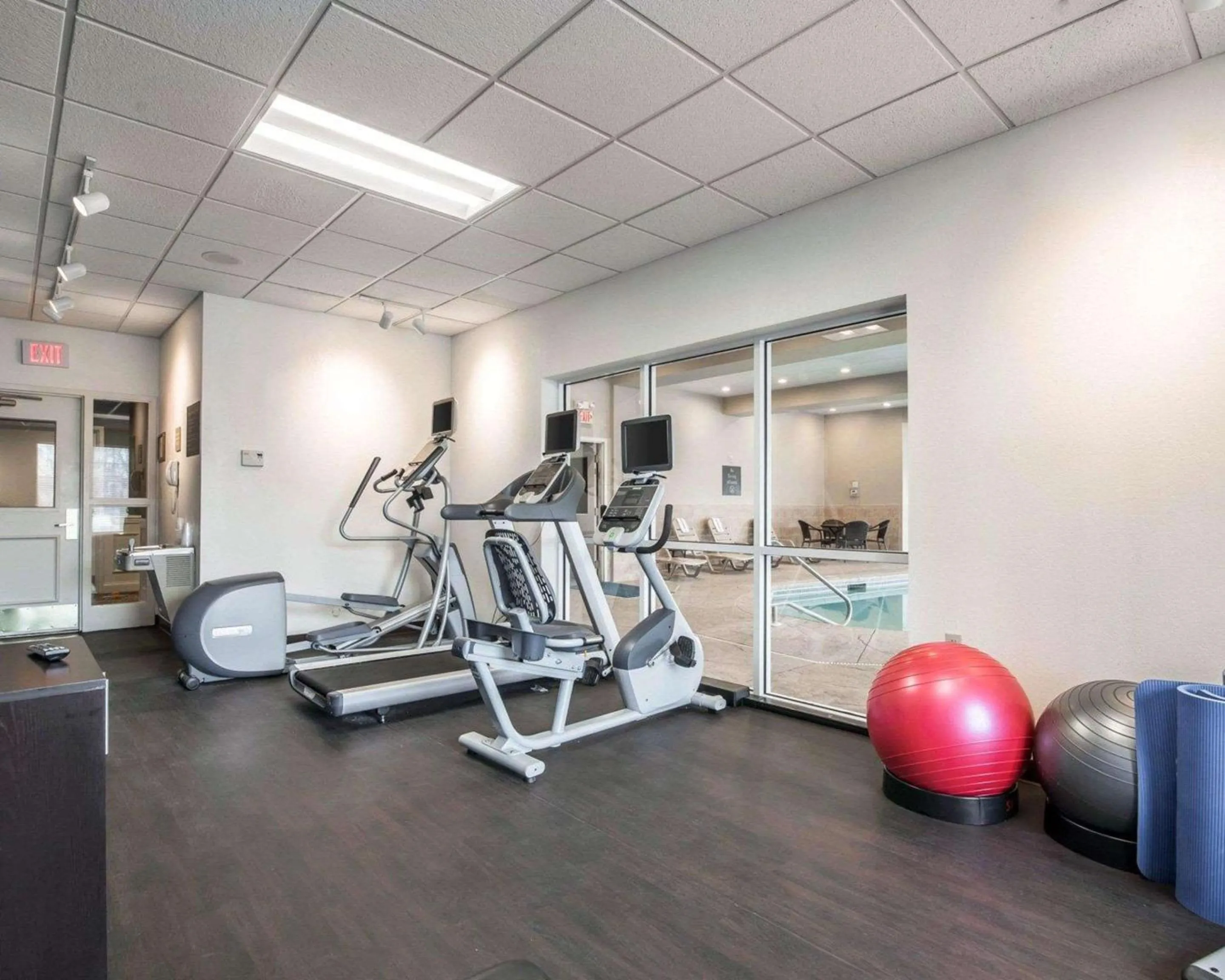 Fitness centre/facilities in Park Manor Hotel