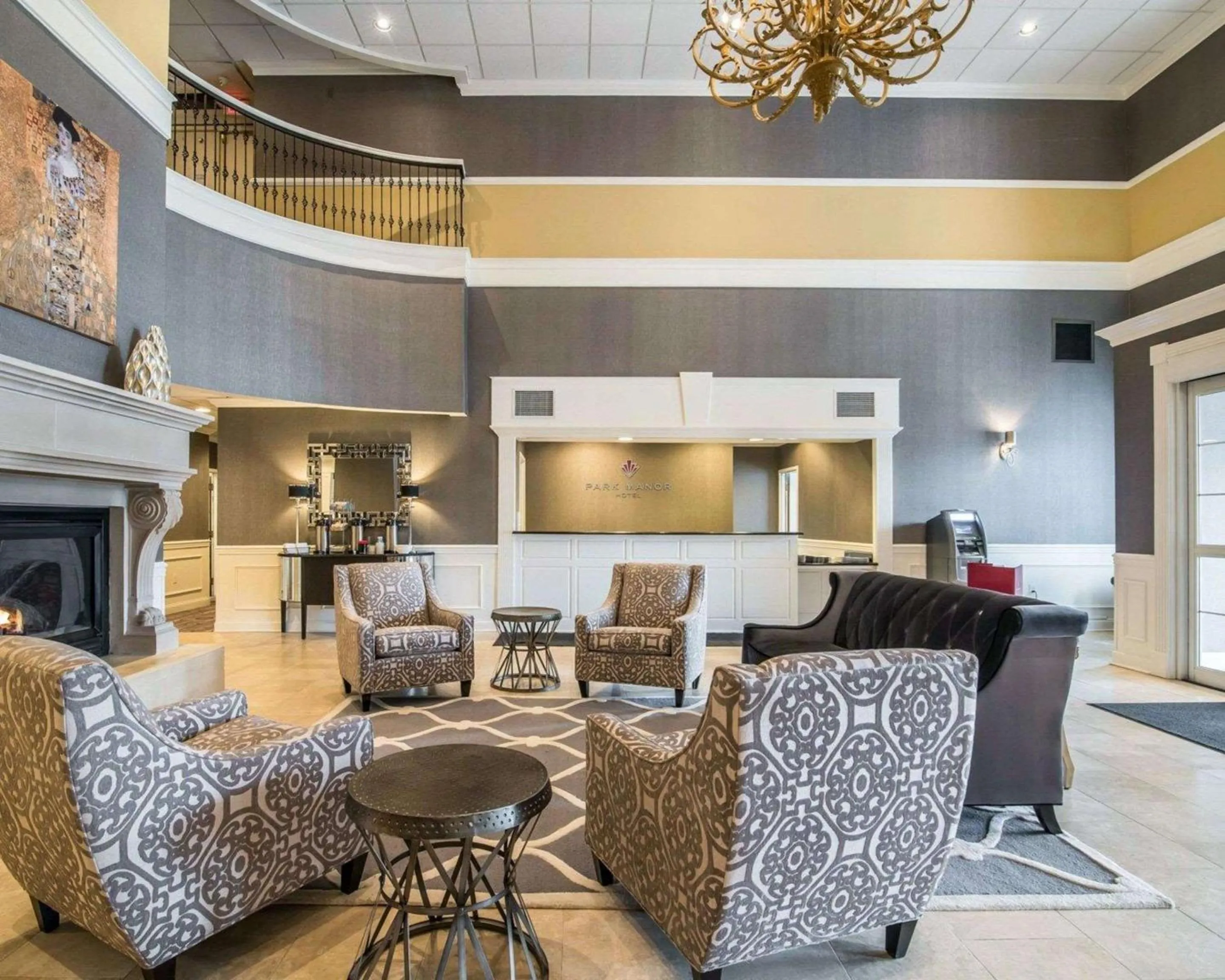 Lobby or reception in Park Manor Hotel