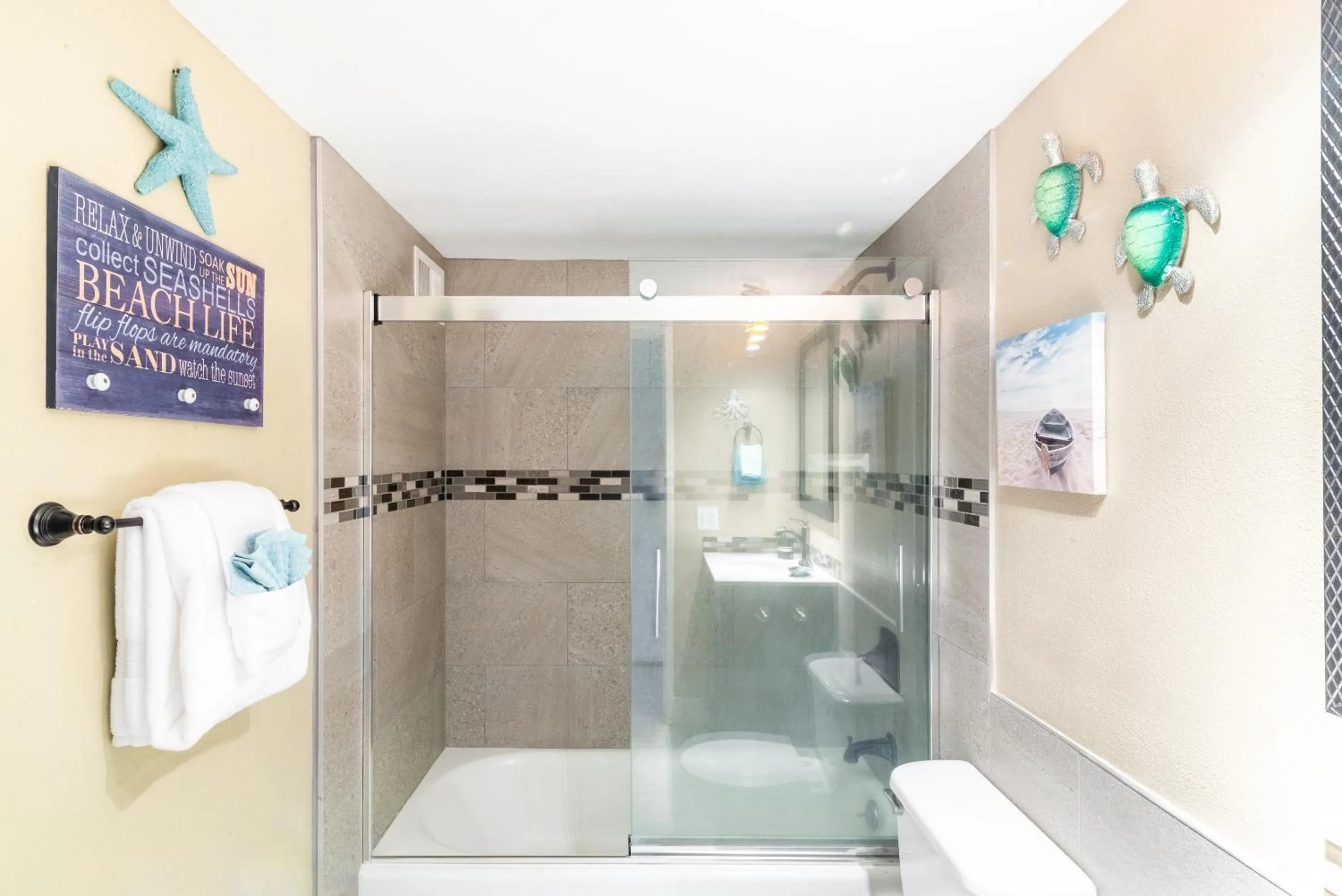 Bathroom in Wonderful Maui Vista-Kihei Kai Nani Beach Condos