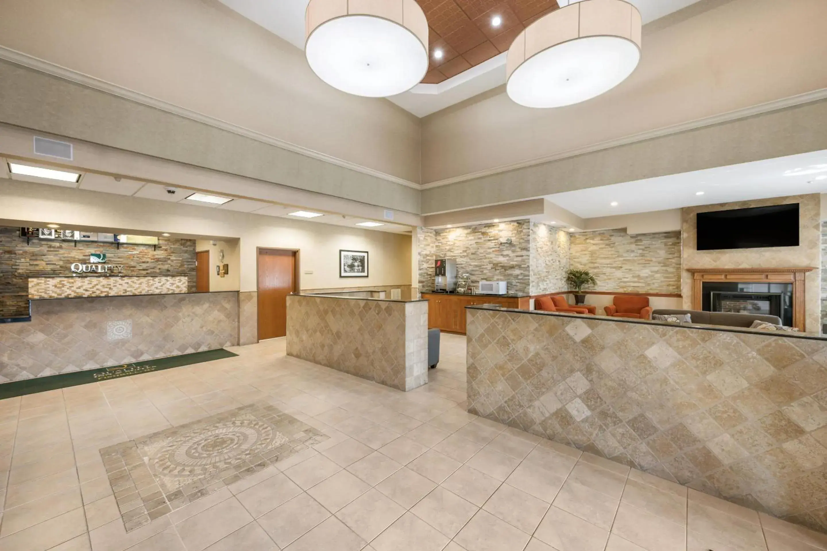 Lobby or reception in Quality Inn & Suites Fishkill South near I-84 Lobby or reception in Quality Inn & Suites Fishkill South near I-84