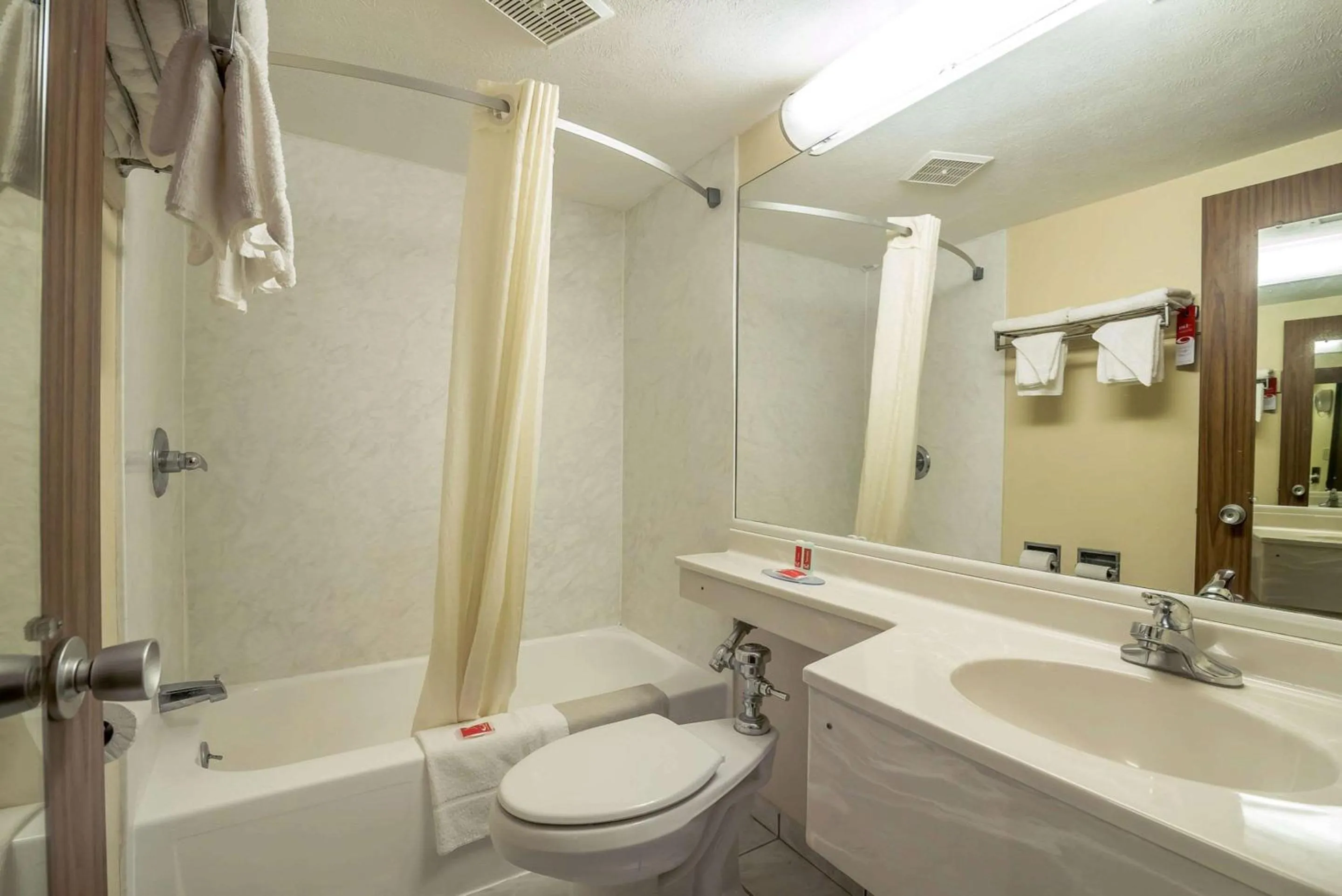 Bathroom in Econo Lodge Inn & Suites