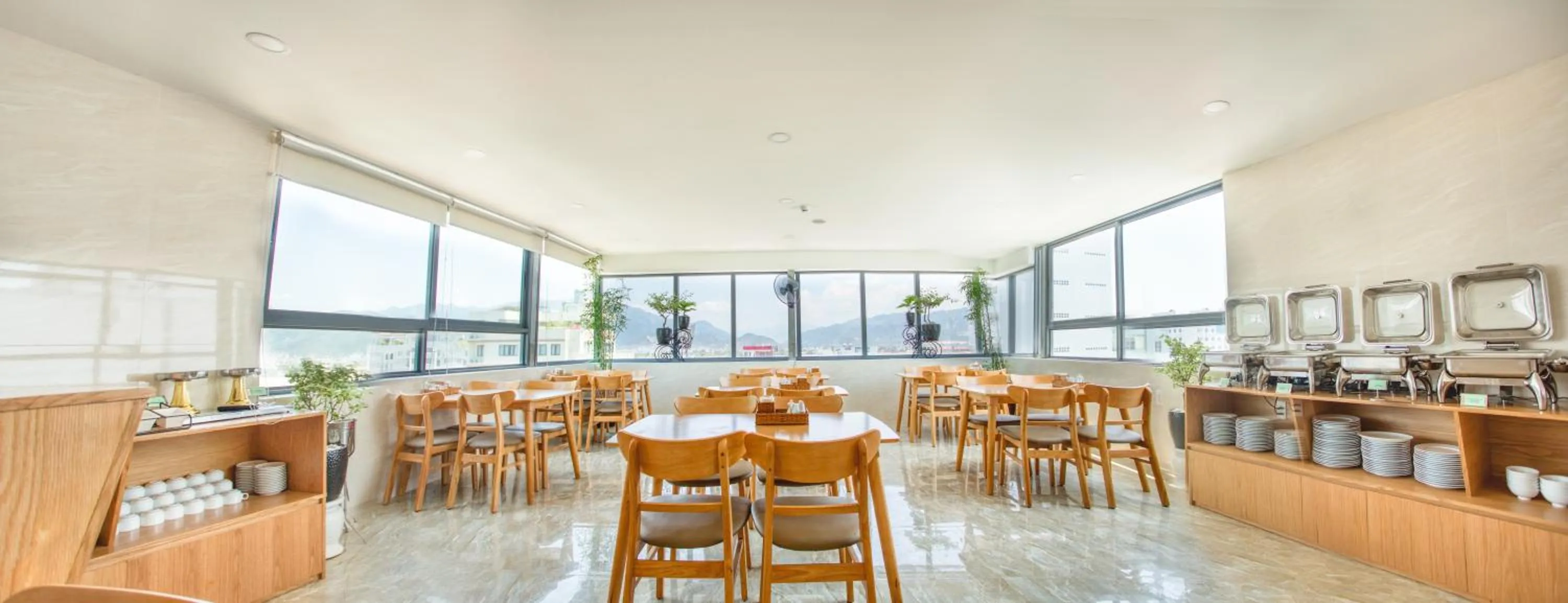 Communal kitchen in Larosa Hotel Nha Trang