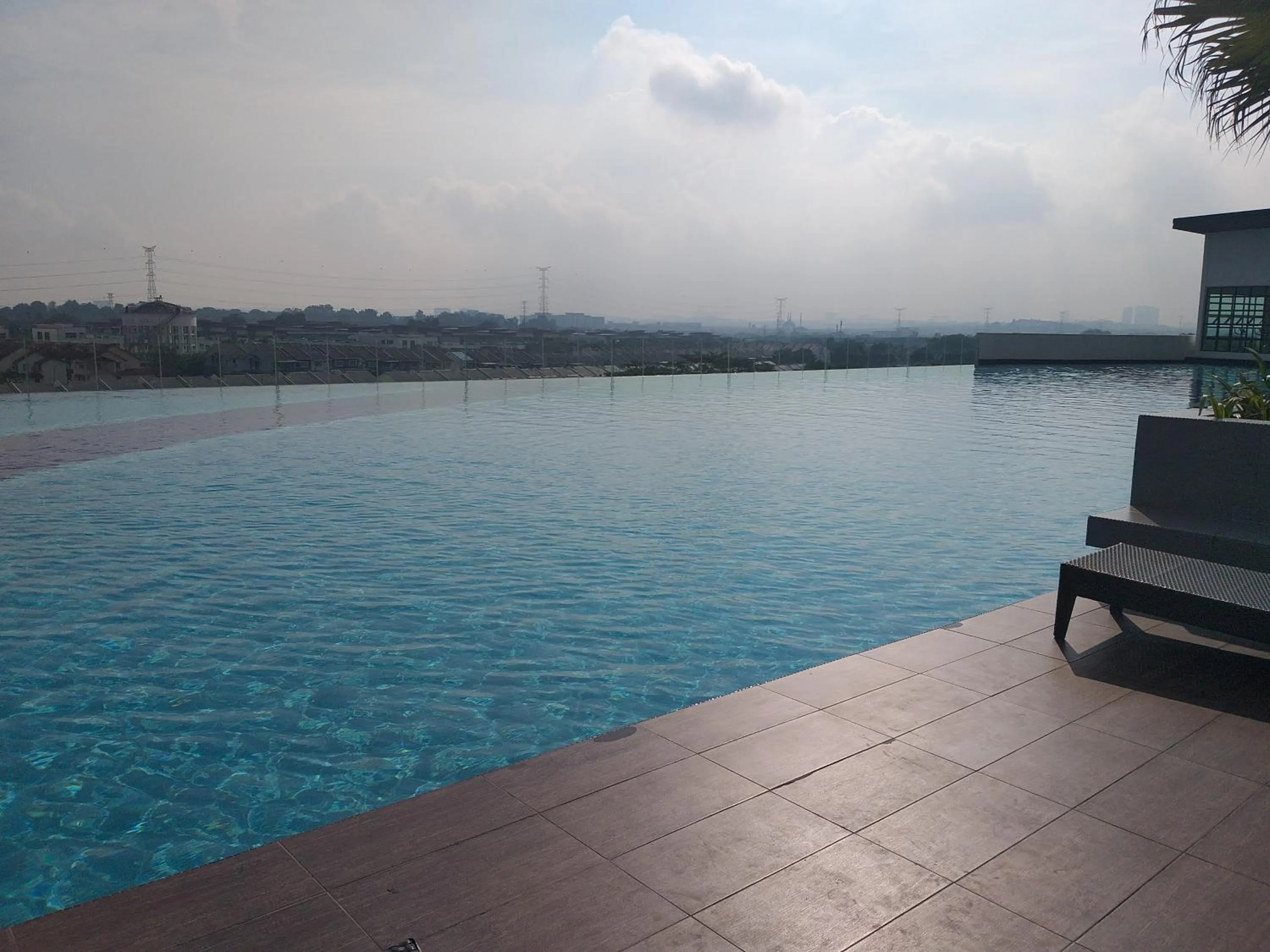 Swimming pool in Kempas Indah @ The Secret Garden Homestay