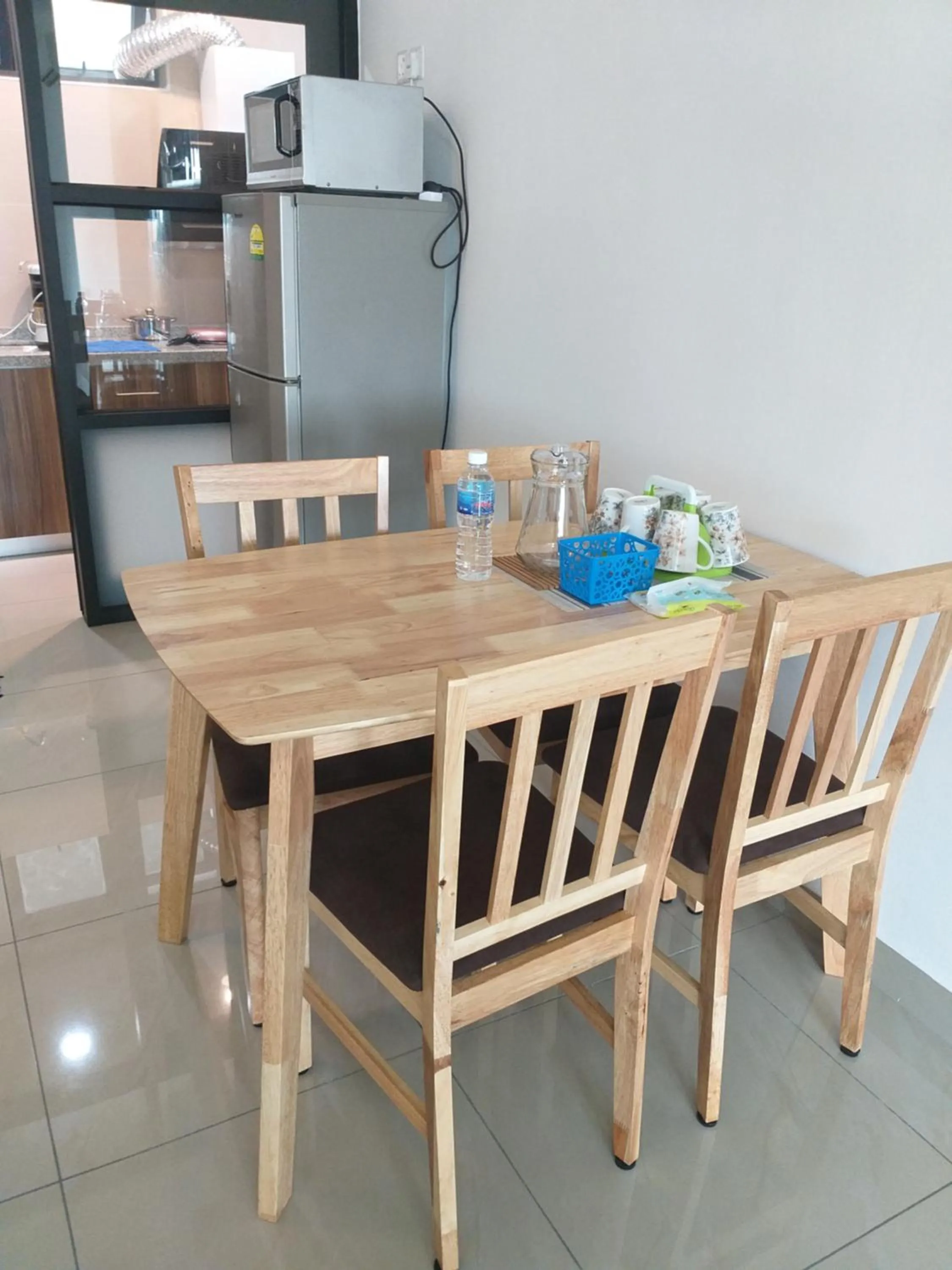 Dining area in Kempas Indah @ The Secret Garden Homestay