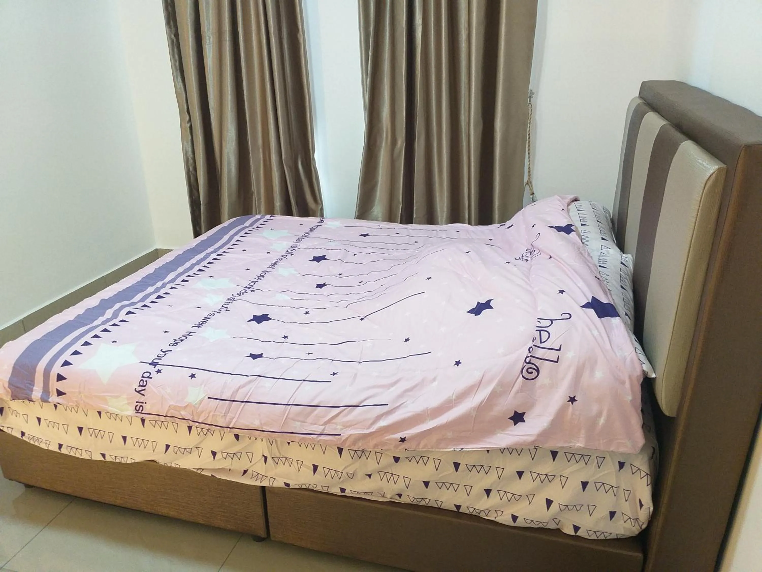 Bedroom, Bed in Kempas Indah @ The Secret Garden Homestay