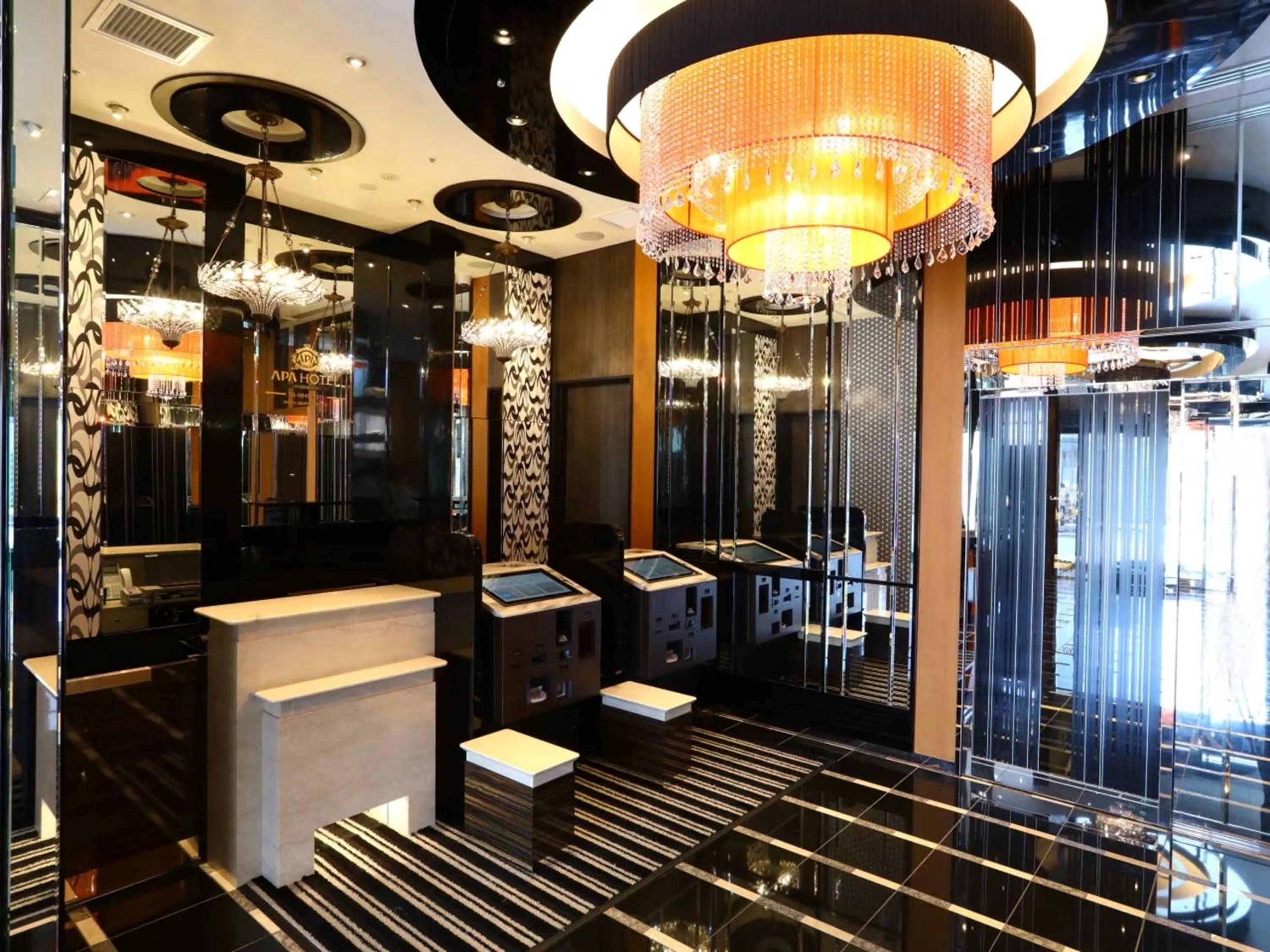 Lobby or reception in APA Hotel Ayase Ekimae