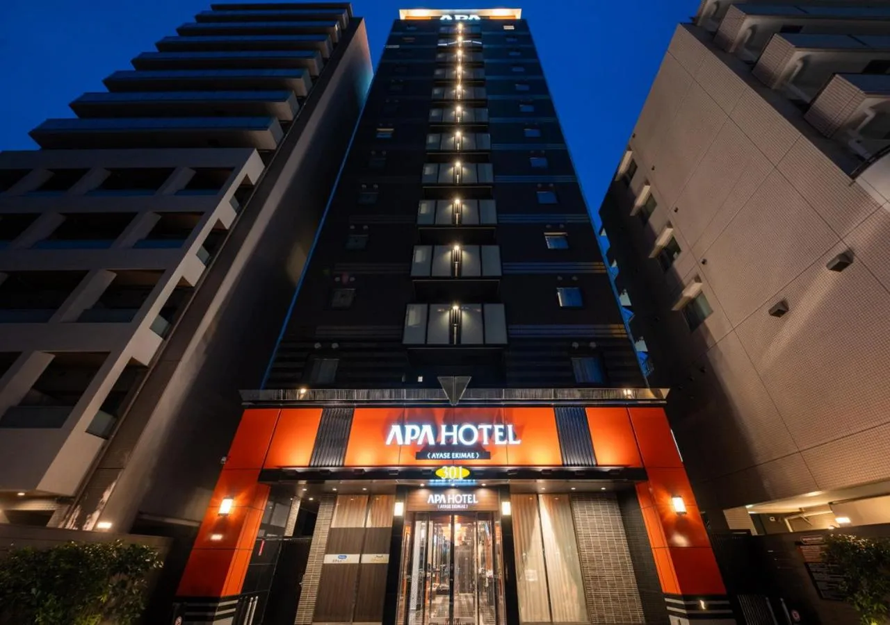Property building in APA Hotel Ayase Ekimae