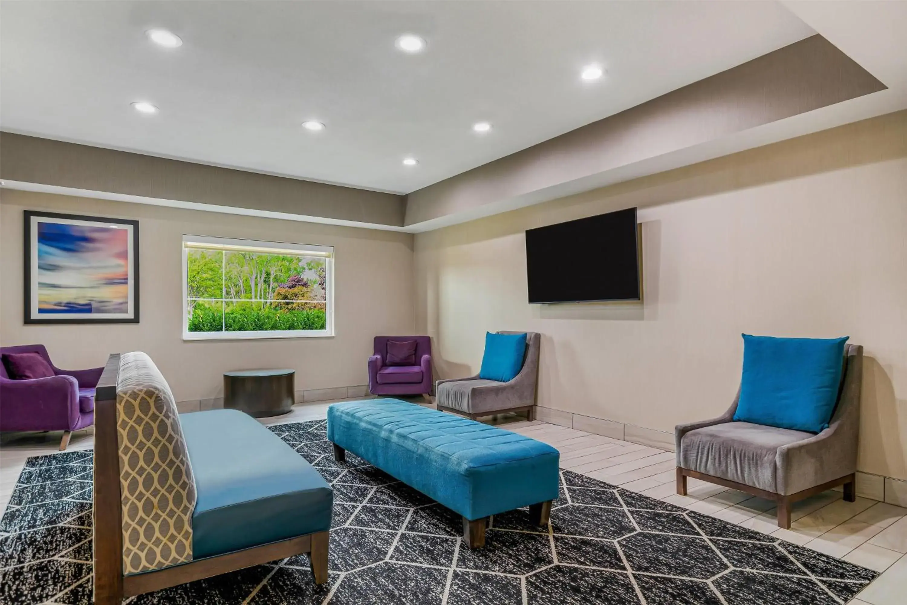 Lobby or reception in La Quinta by Wyndham Batavia Lobby or reception in La Quinta by Wyndham Batavia