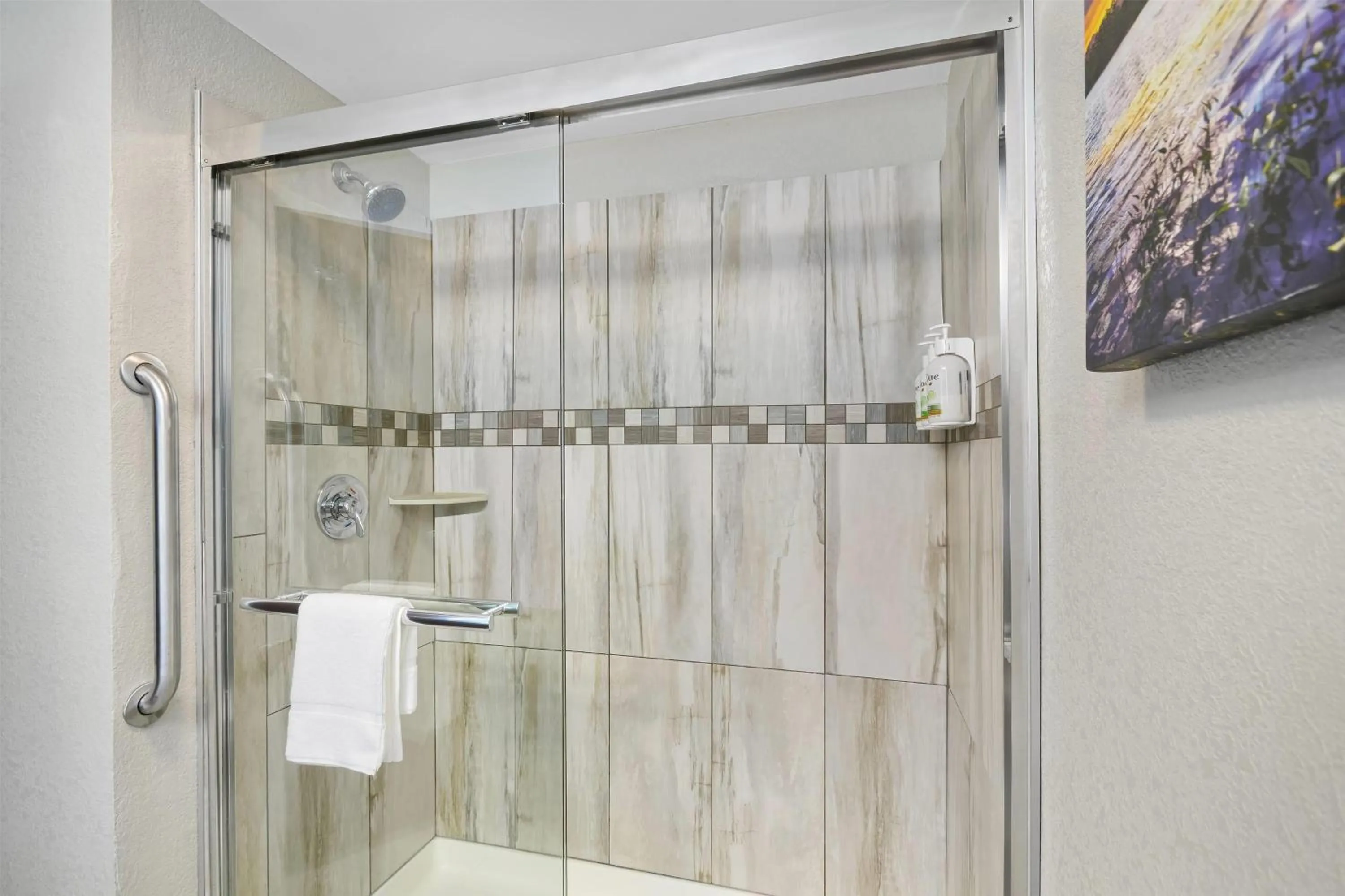 Bathroom in La Quinta by Wyndham Batavia