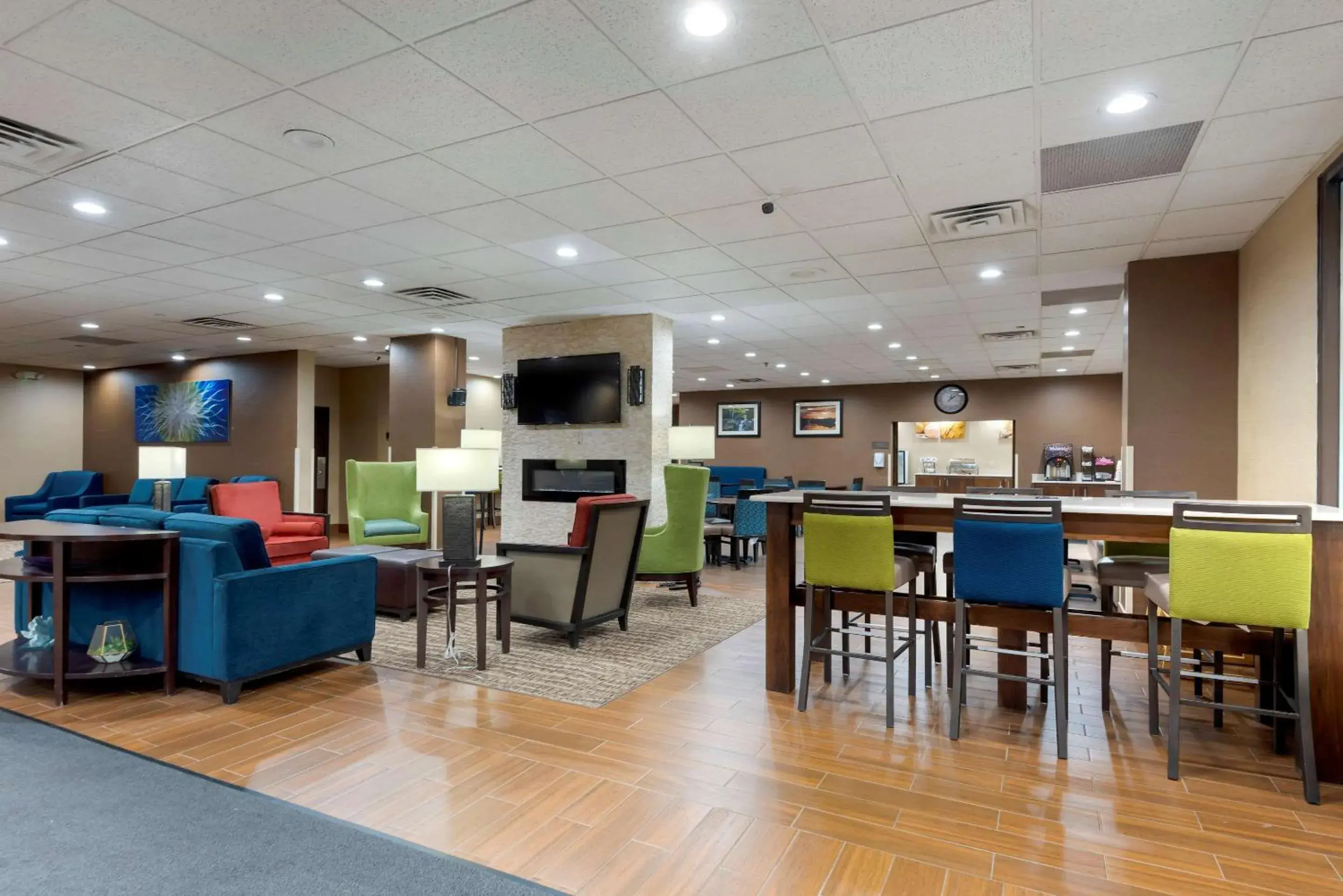 Lobby or reception in Comfort Inn Binghamton I-81 Lobby or reception in Comfort Inn Binghamton I-81