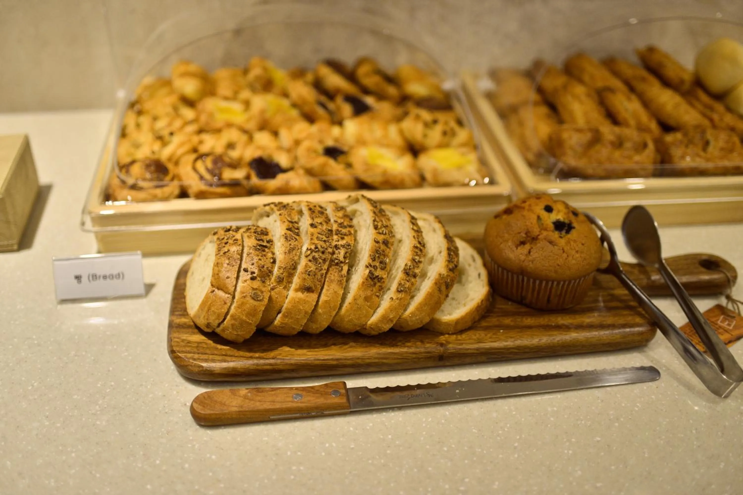 Breakfast in H Avenue Gwanganri Beach