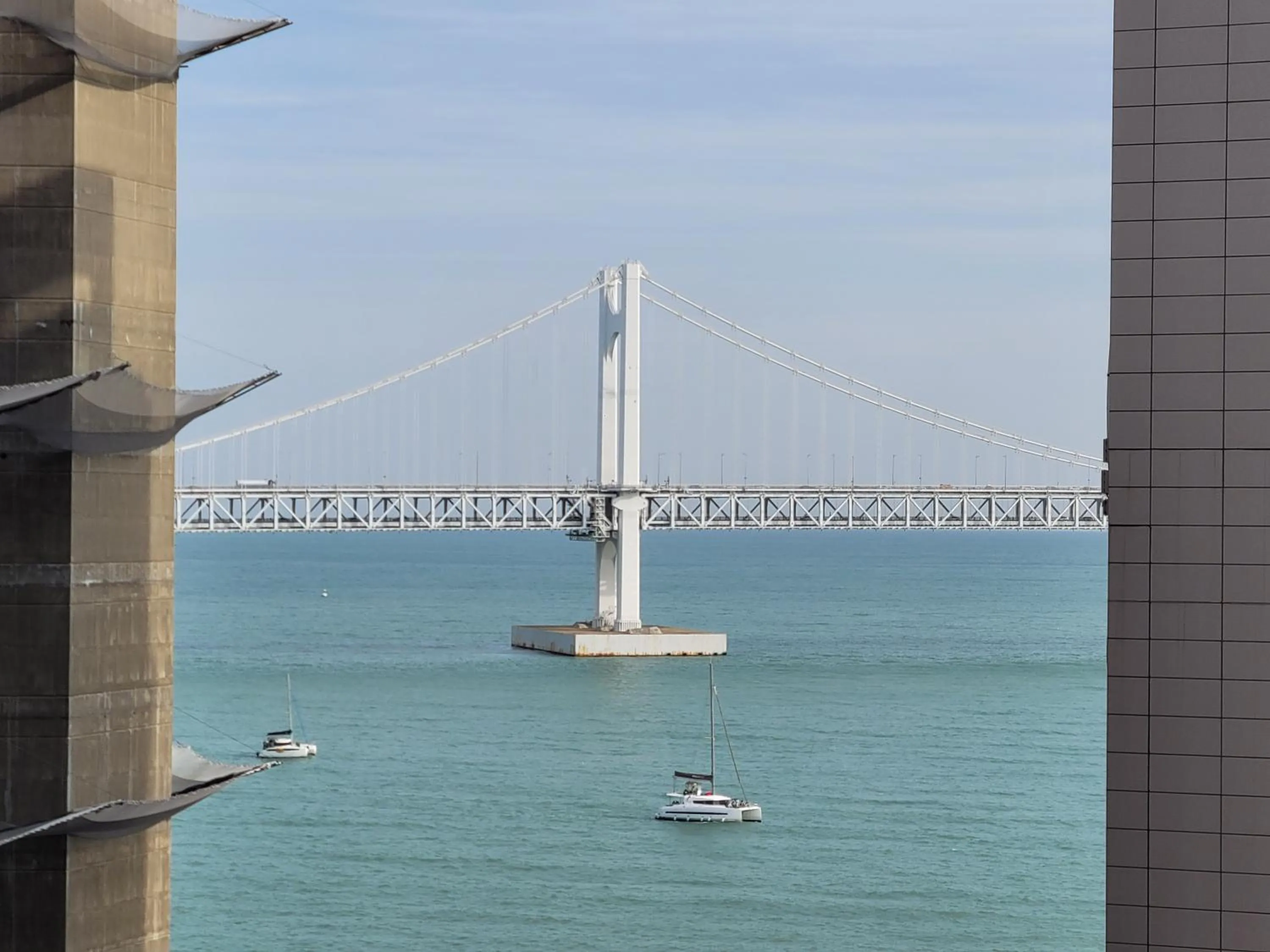 Natural landscape in H Avenue Gwanganri Beach