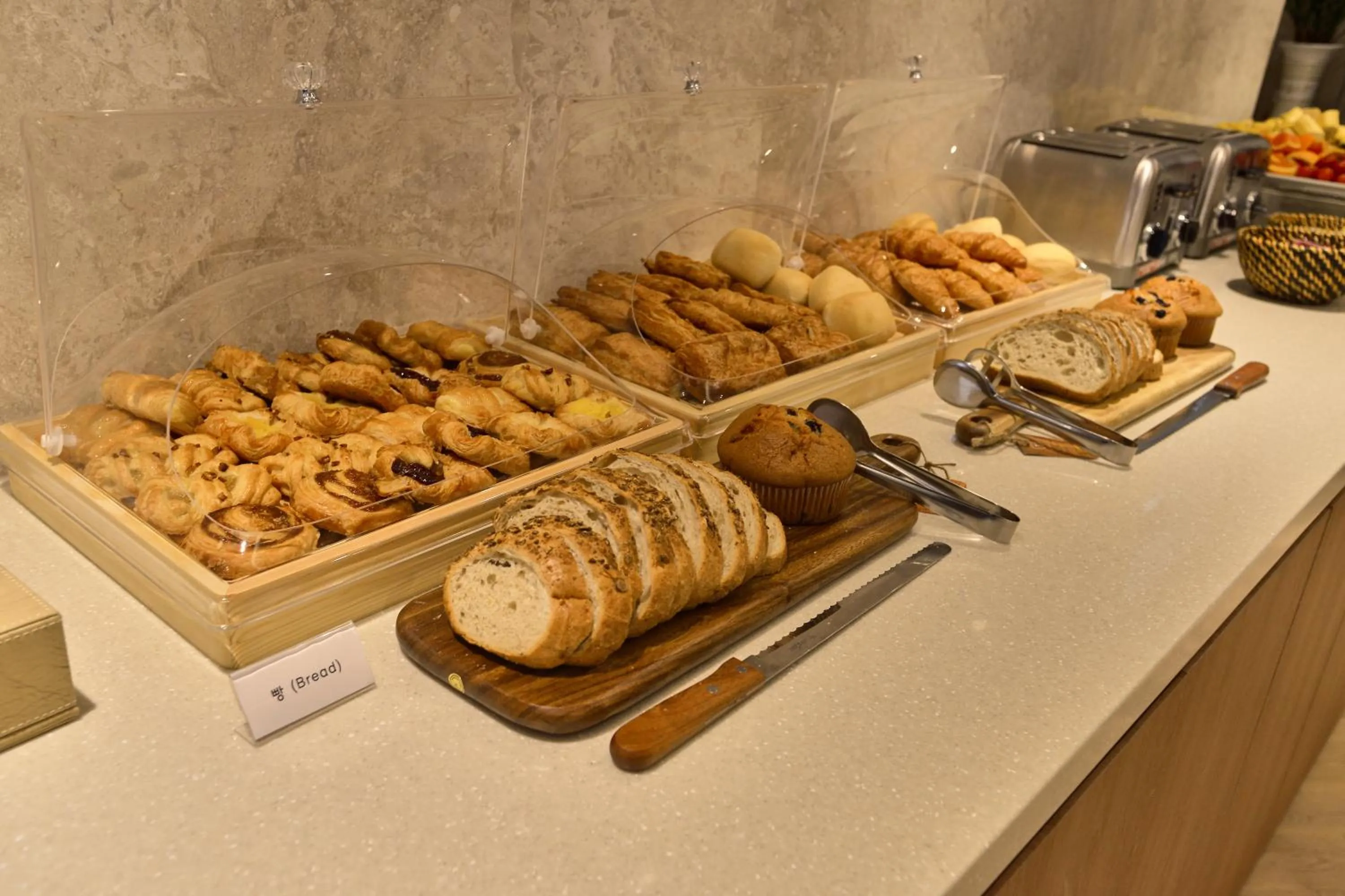 Breakfast in H Avenue Gwanganri Beach