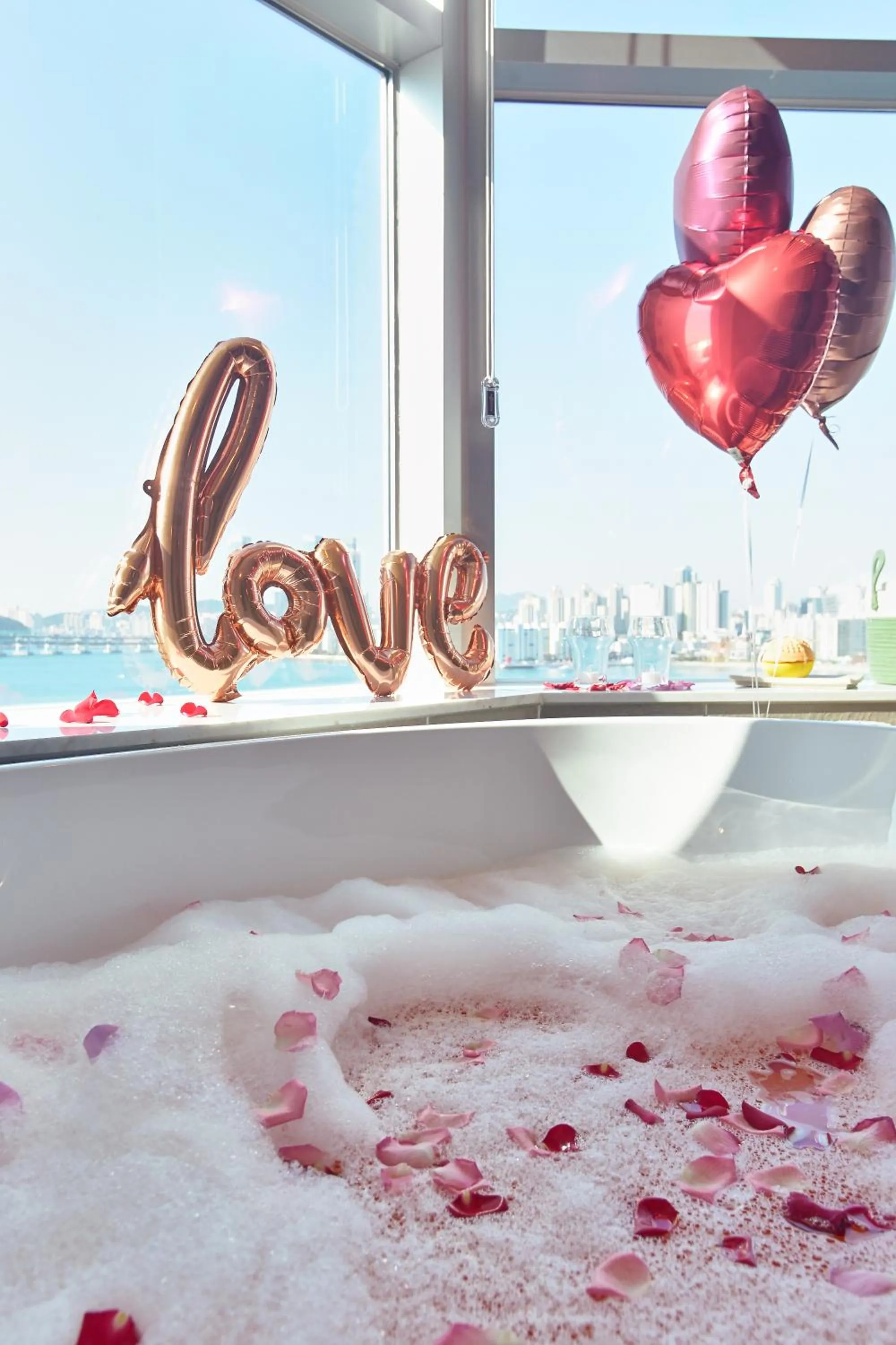 Natural landscape in H Avenue Gwanganri Beach