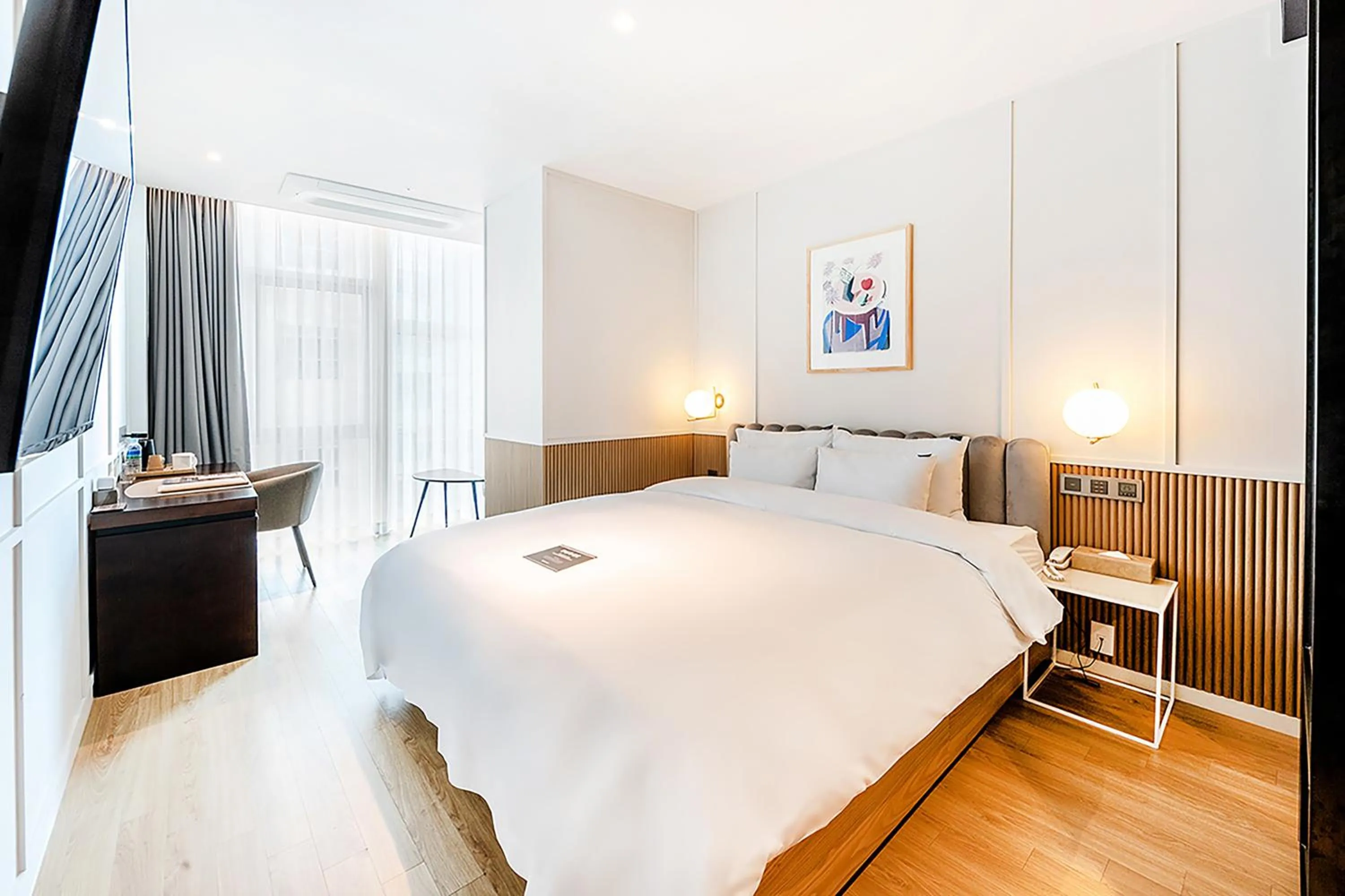 Bed in H Avenue Gwanganri Beach