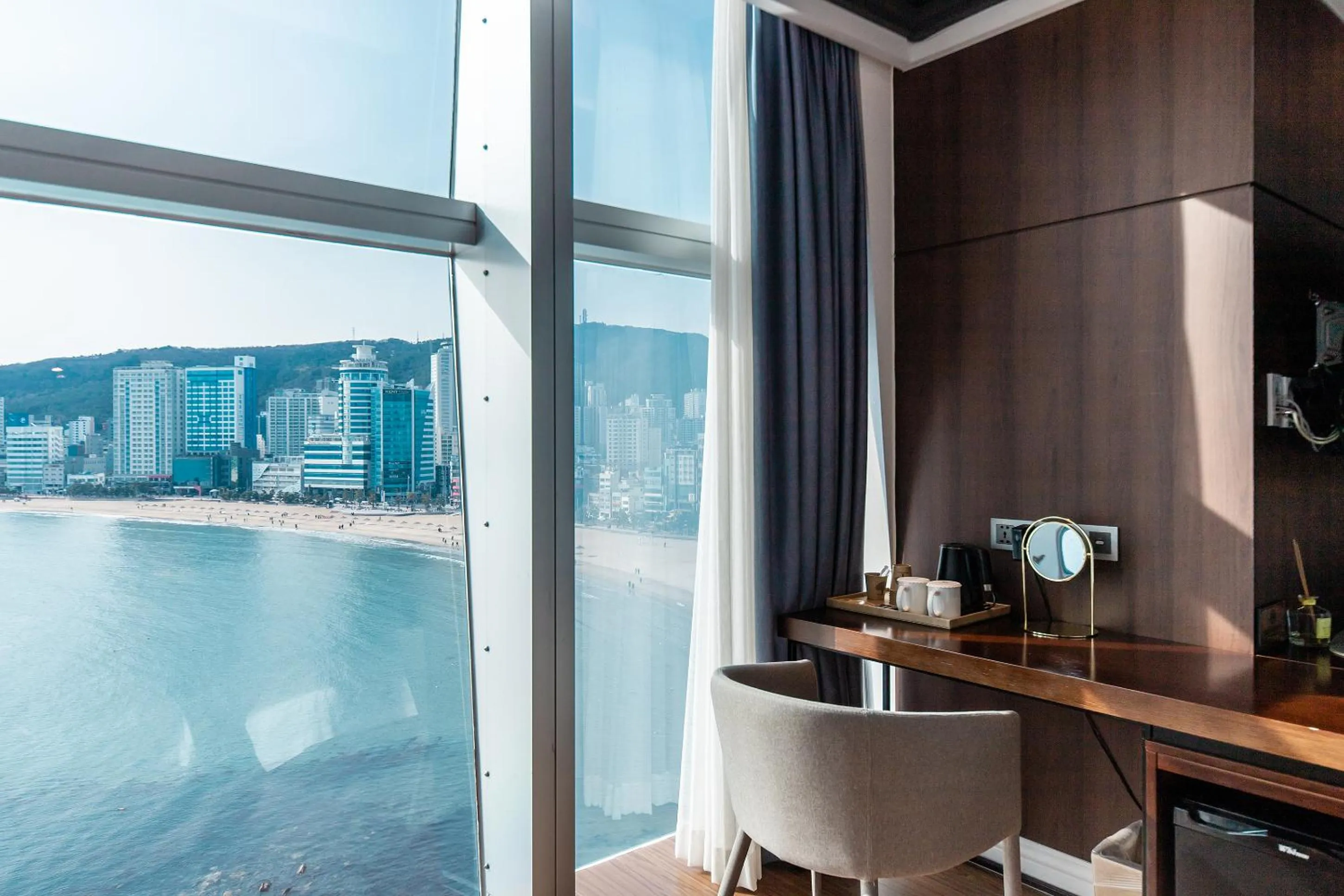 Natural landscape in H Avenue Gwanganri Beach