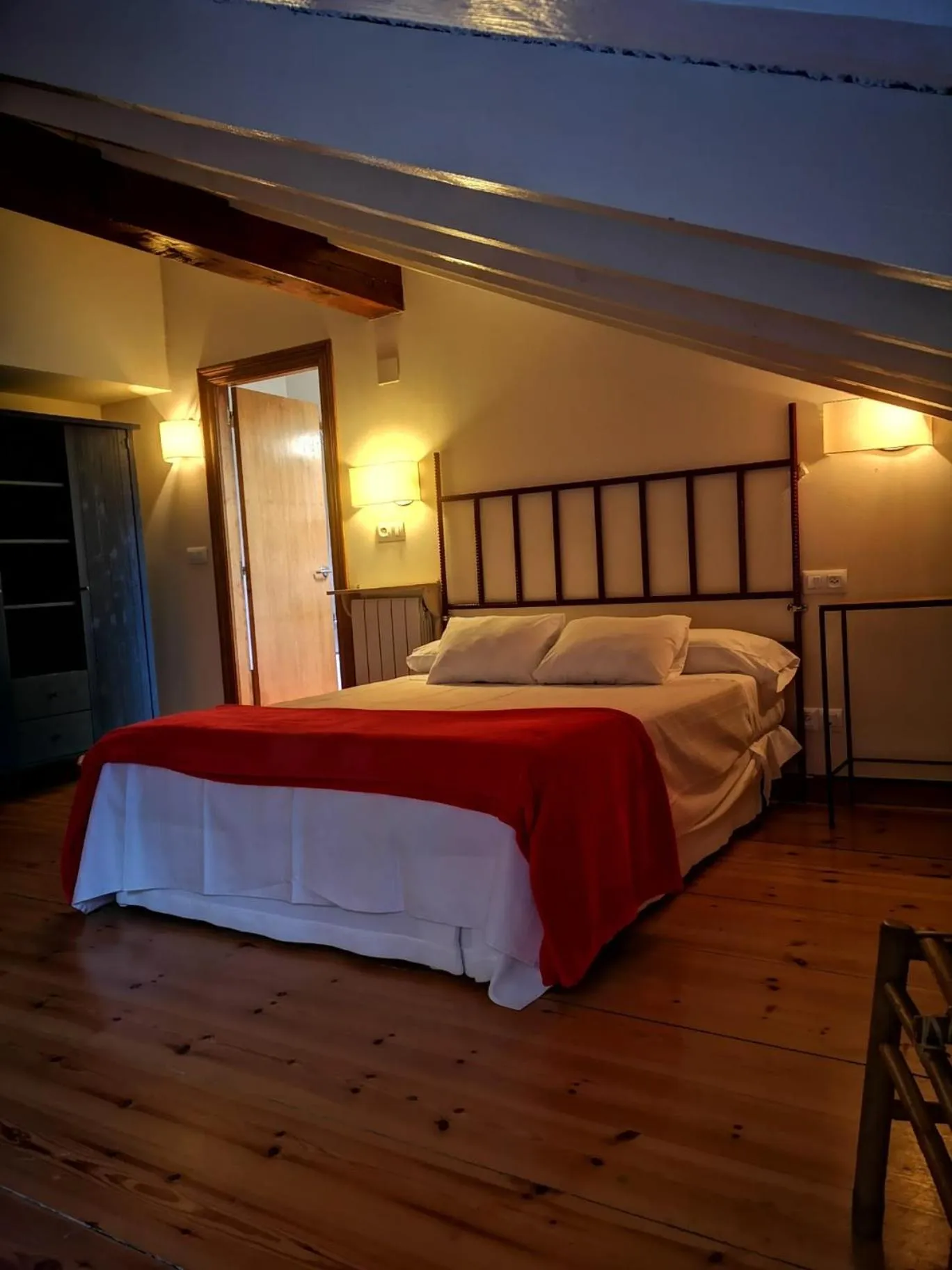 Bed in Hospederia Santillana