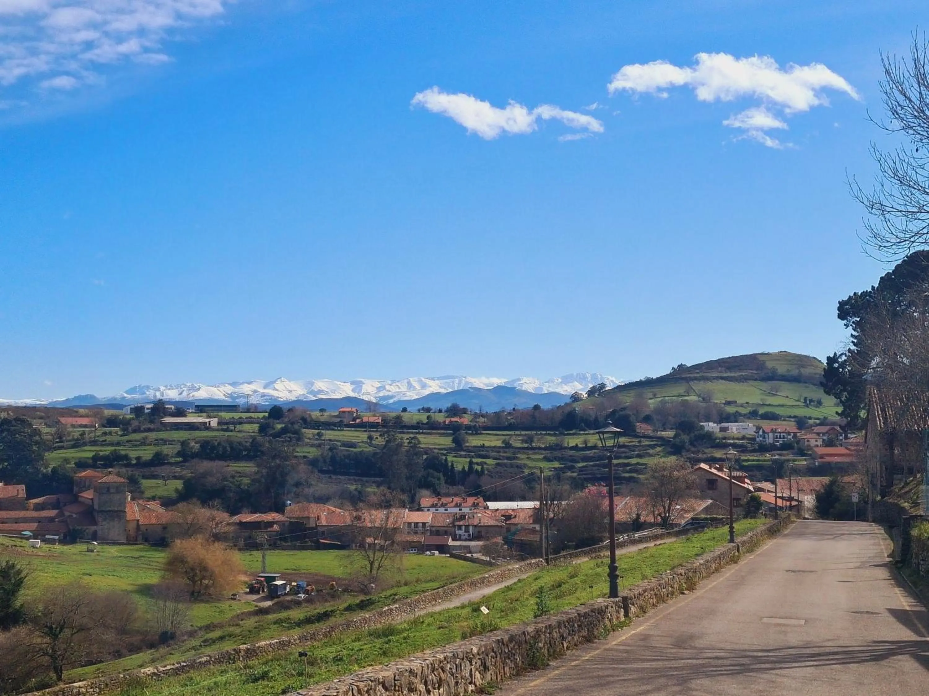 Natural landscape in Hospederia Santillana