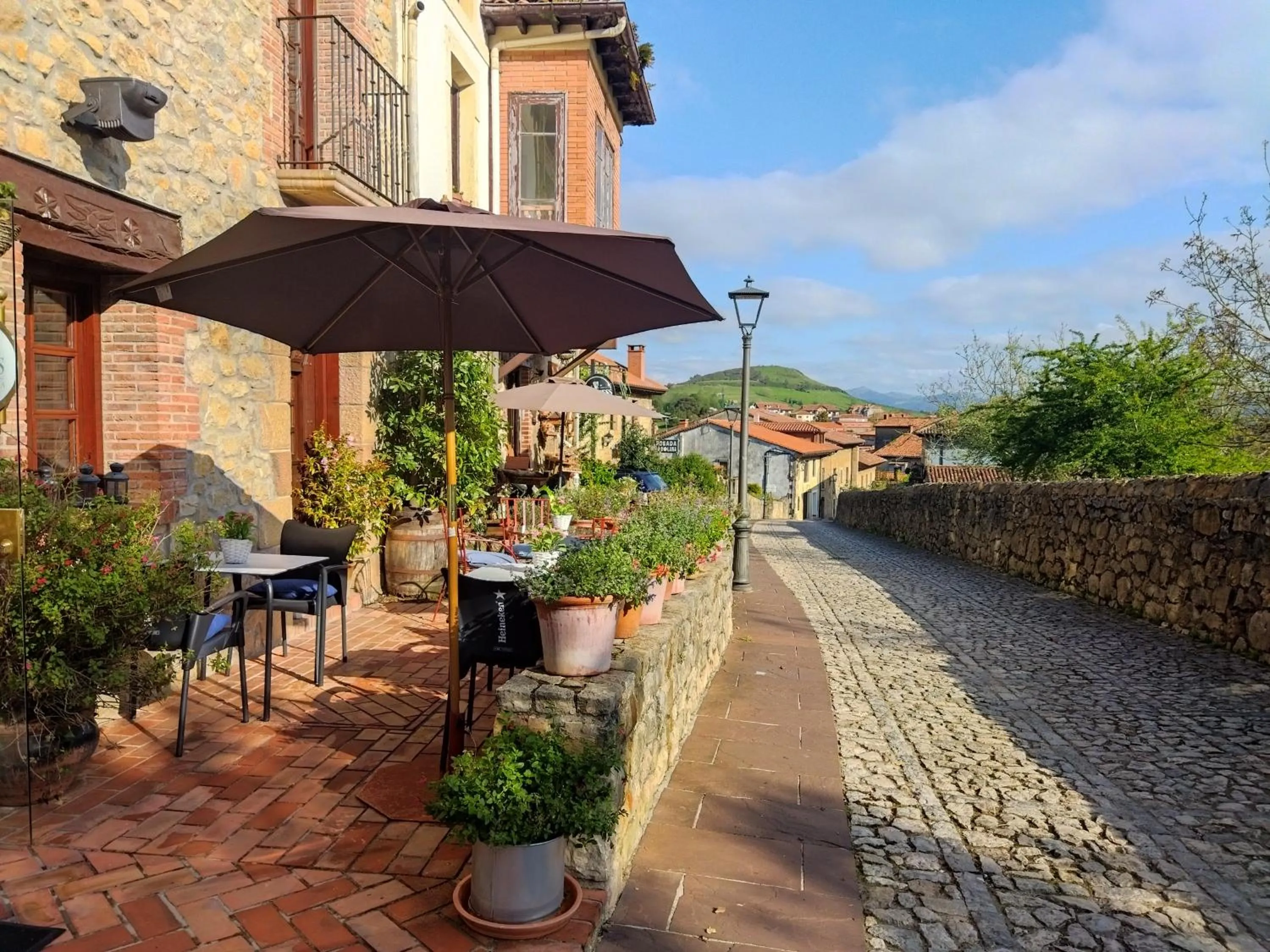 Property building in Hospederia Santillana