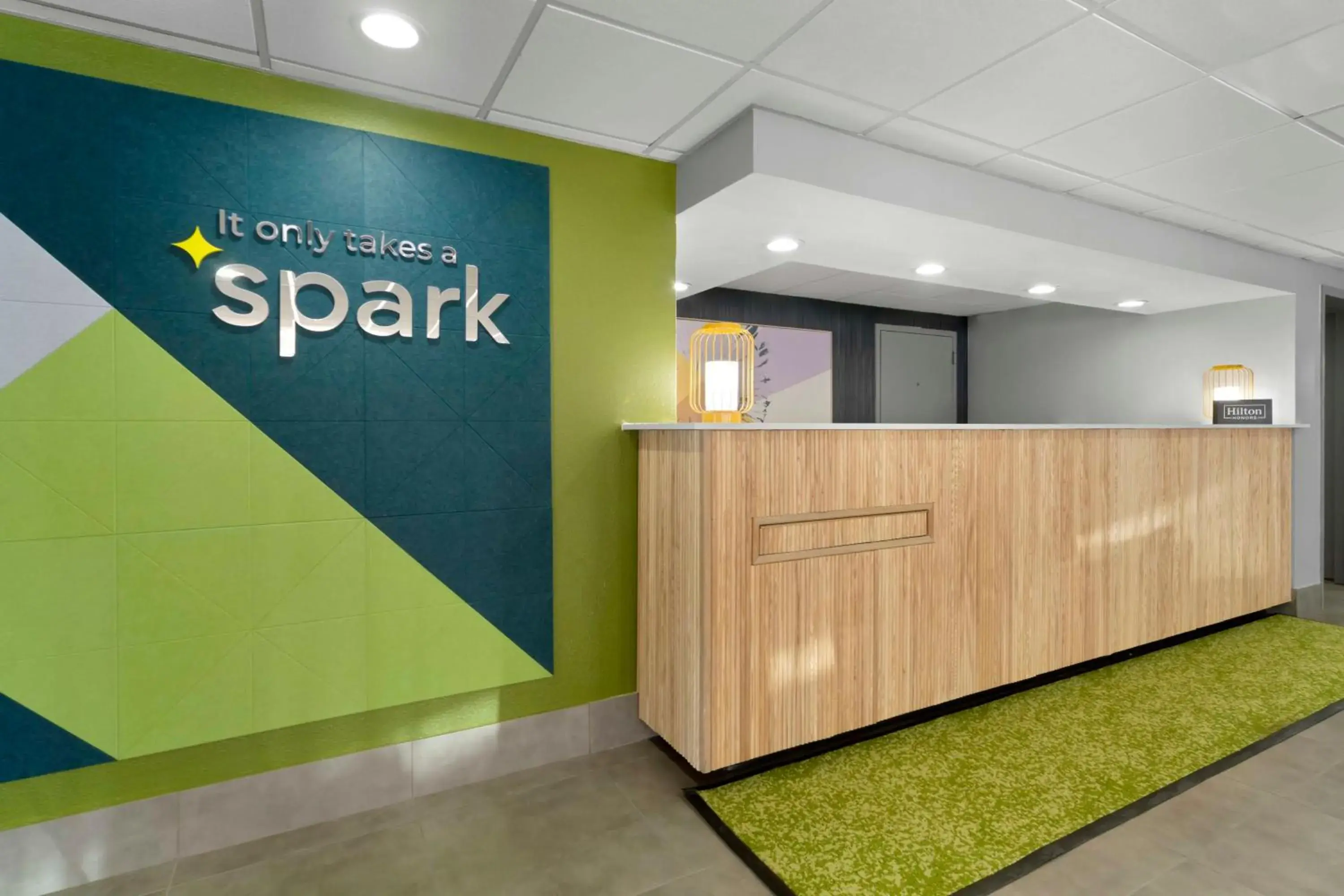 Lobby or reception in Spark By Hilton Grand Prairie Lobby or reception in Spark By Hilton Grand Prairie