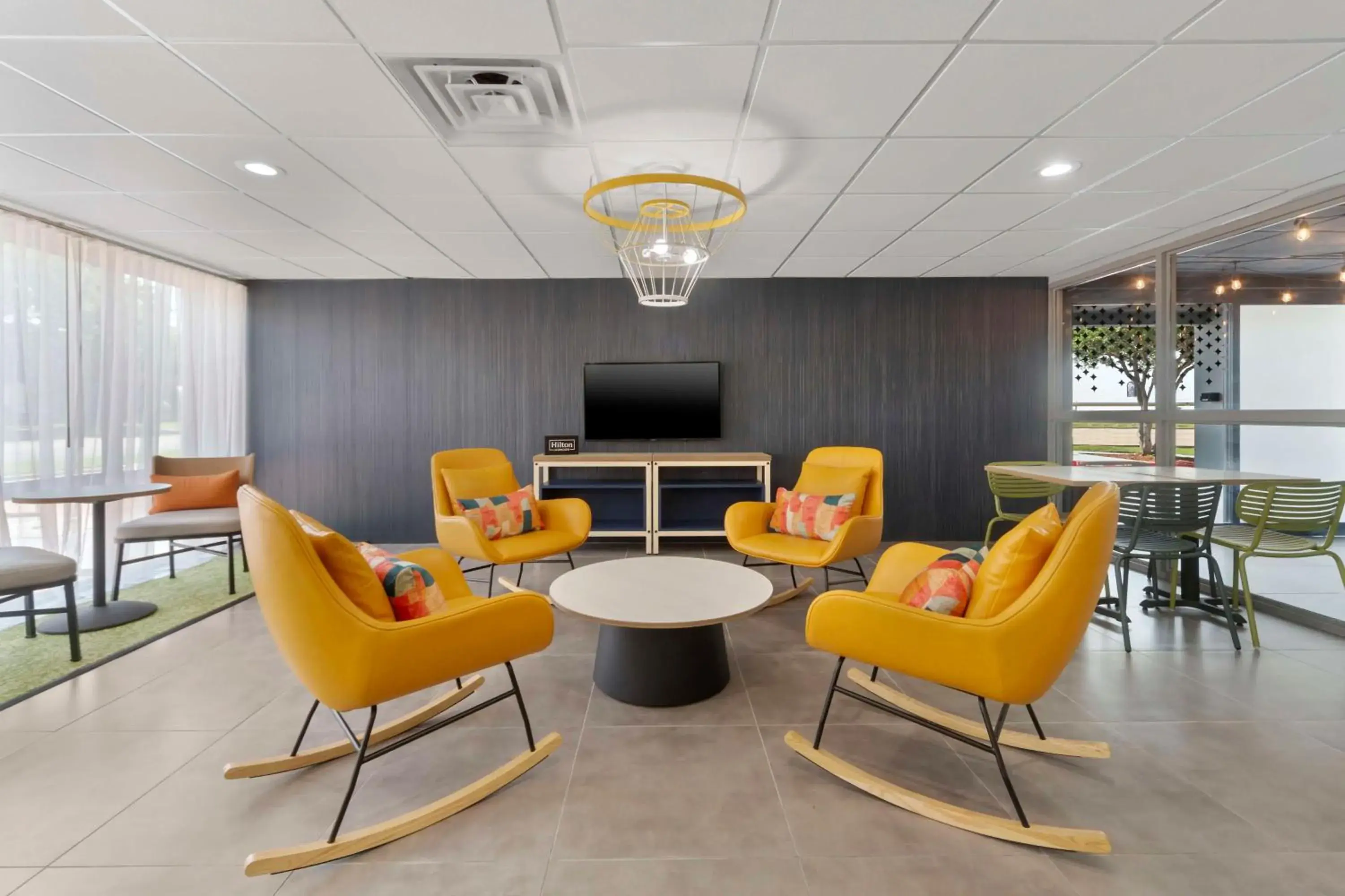 Lobby or reception in Spark By Hilton Grand Prairie Lobby or reception in Spark By Hilton Grand Prairie