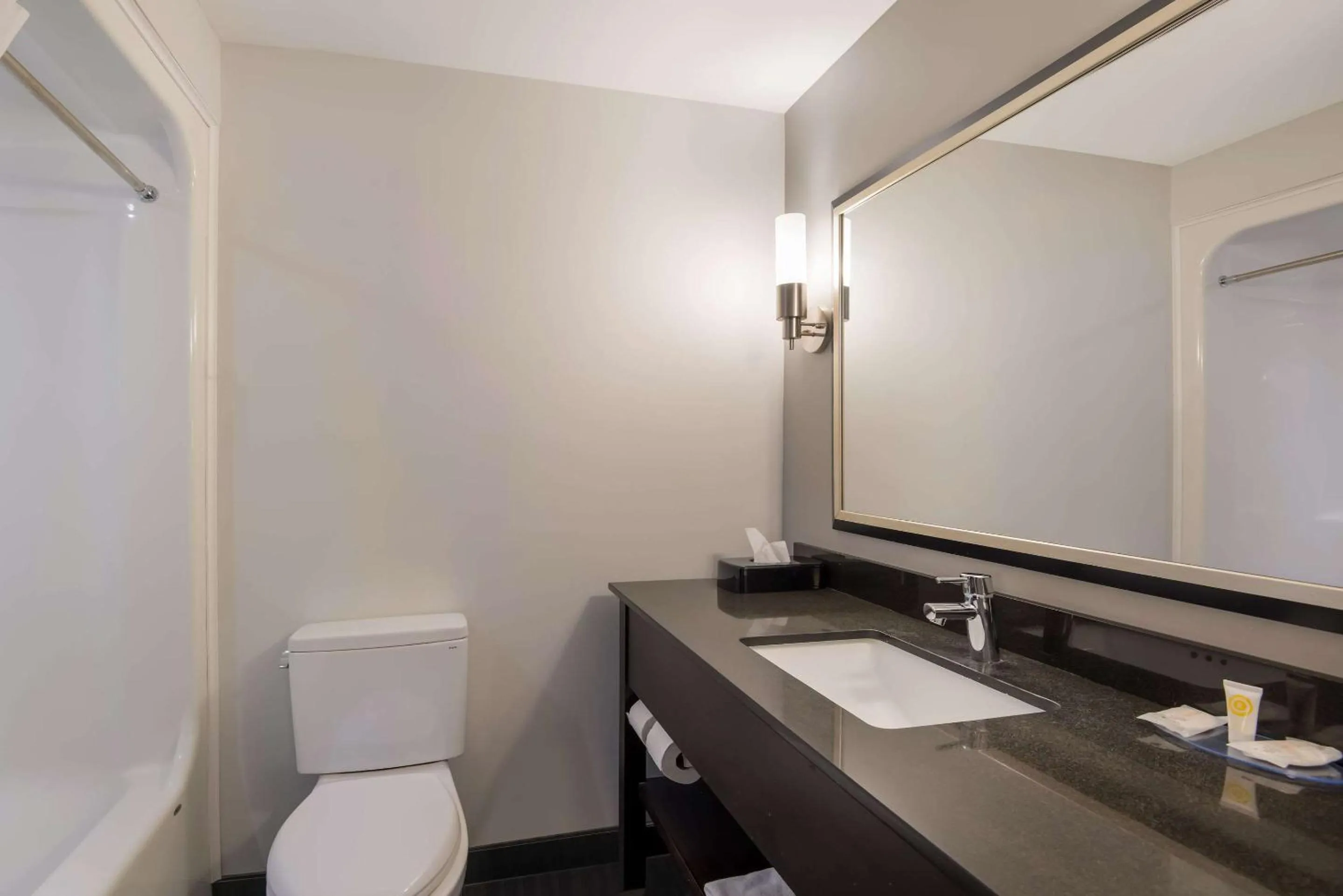 Bathroom in Clarion Pointe Syracuse Downtown