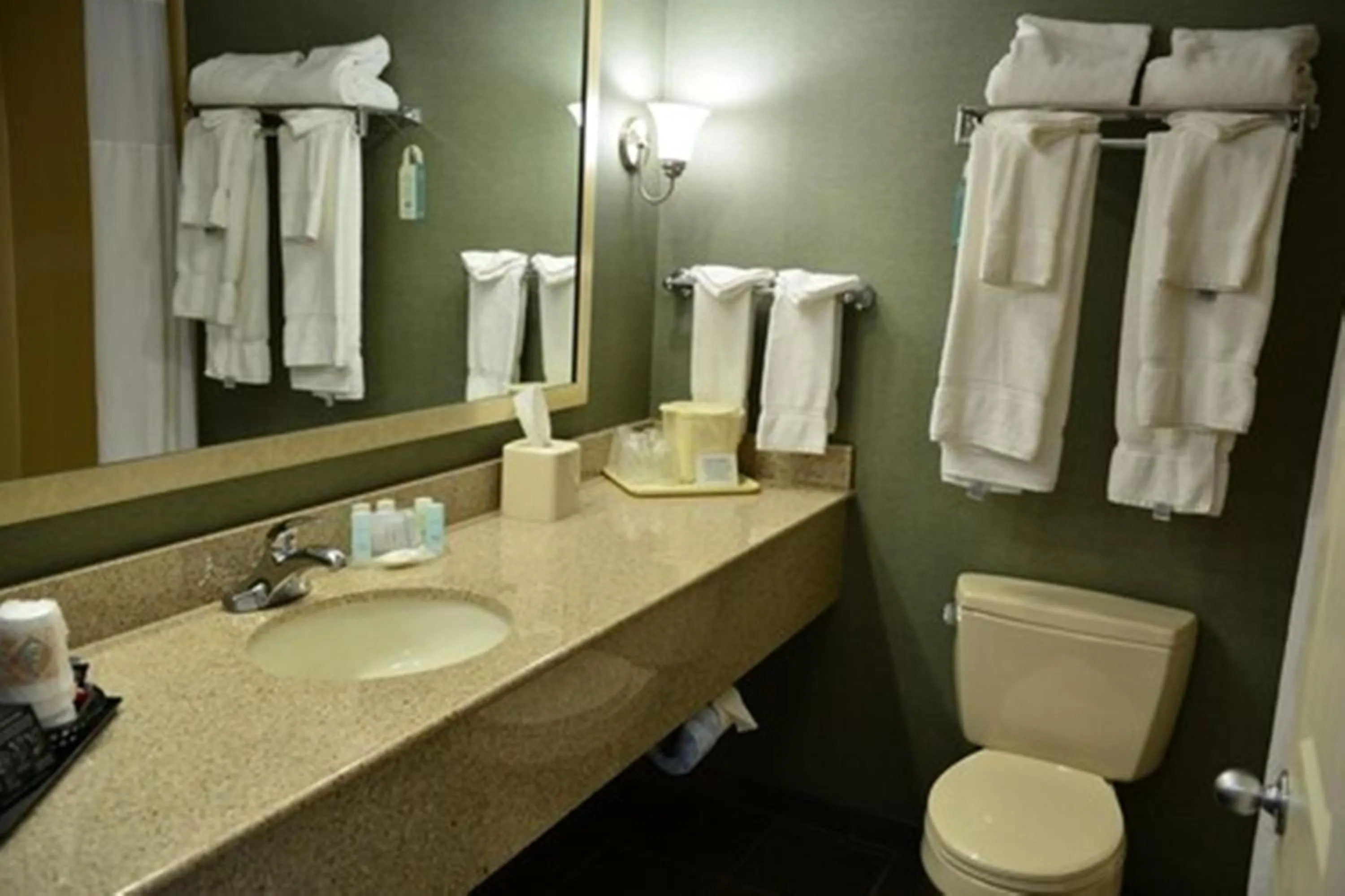 Bathroom in Clarion Inn & Suites at the Outlets of Lake George