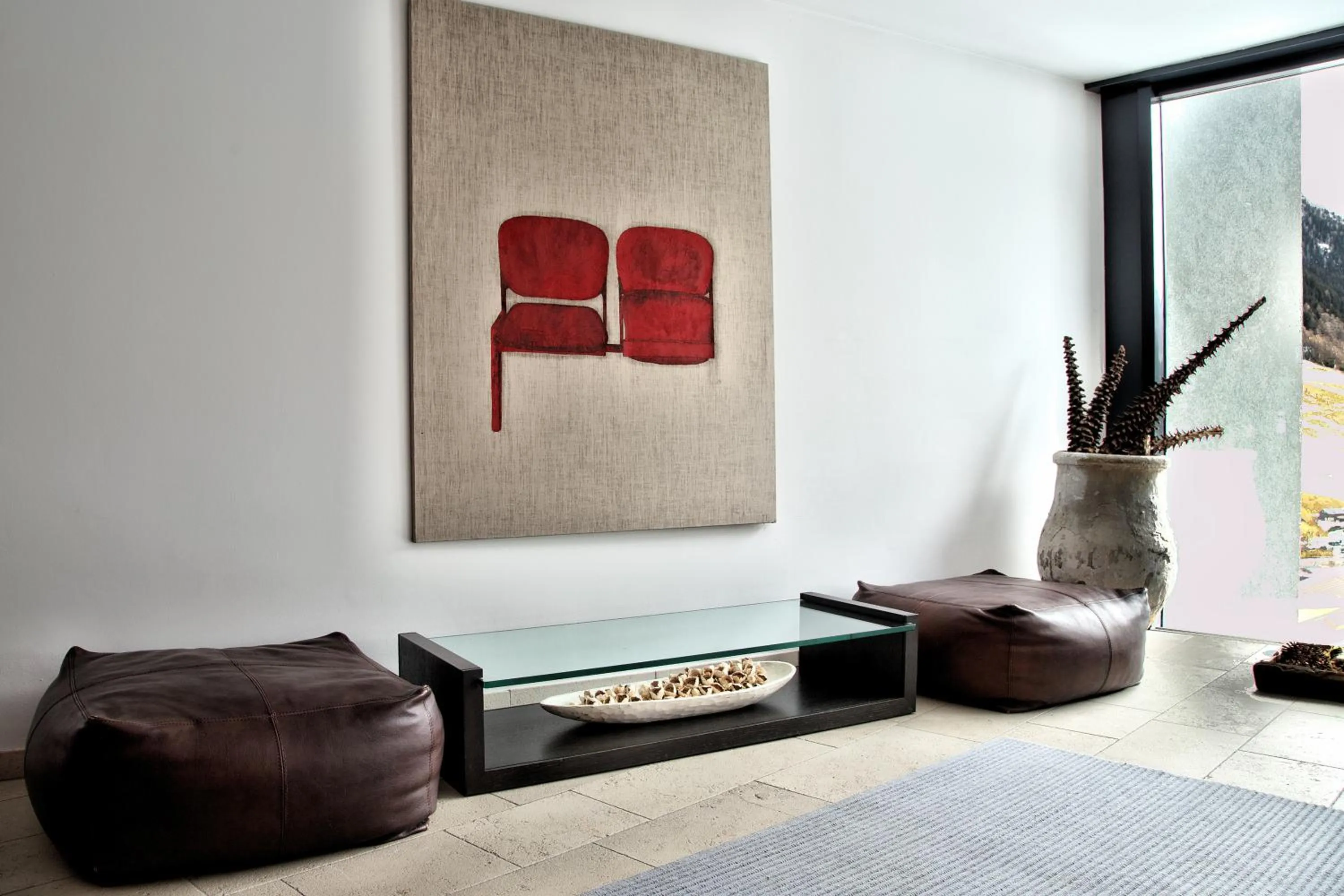 Decorative detail in Hotel Madlein