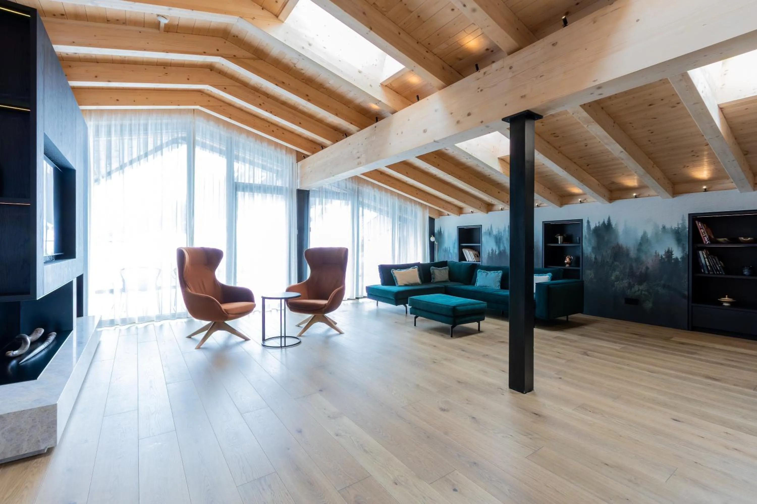 Living room in Hotel Madlein