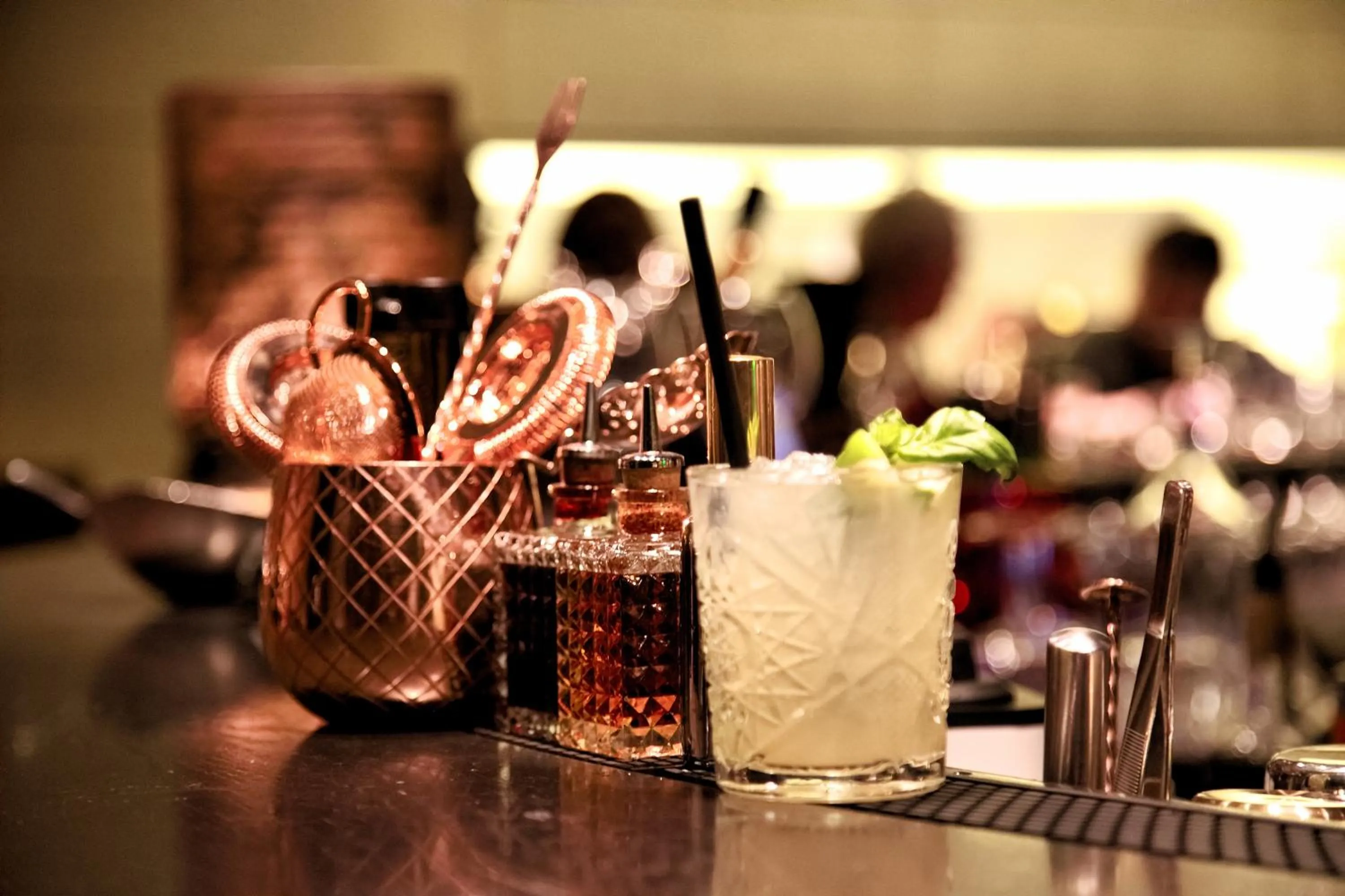 Lounge or bar in Hotel Madlein