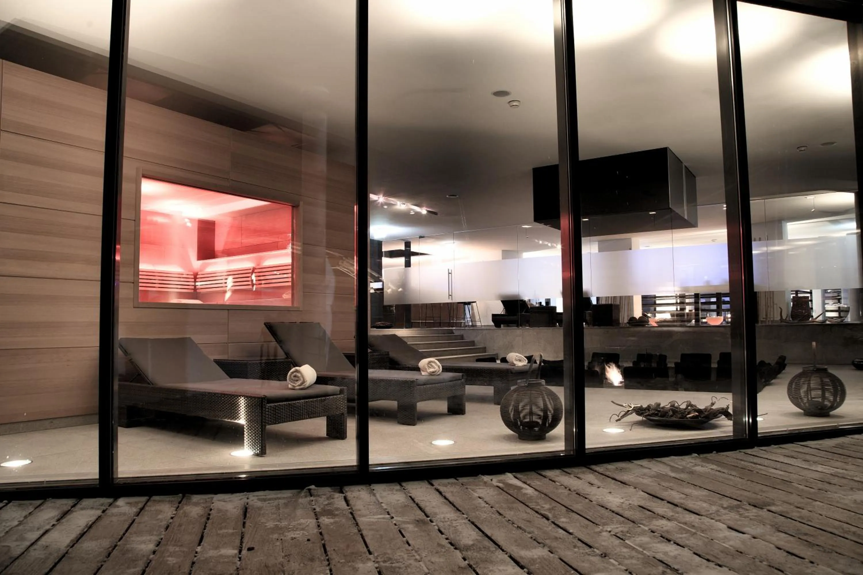 Spa and wellness centre/facilities in Hotel Madlein