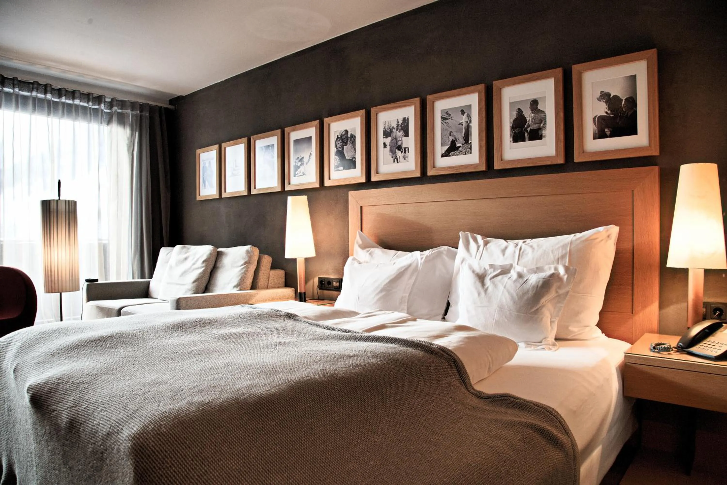 Bedroom, Bed in Hotel Madlein