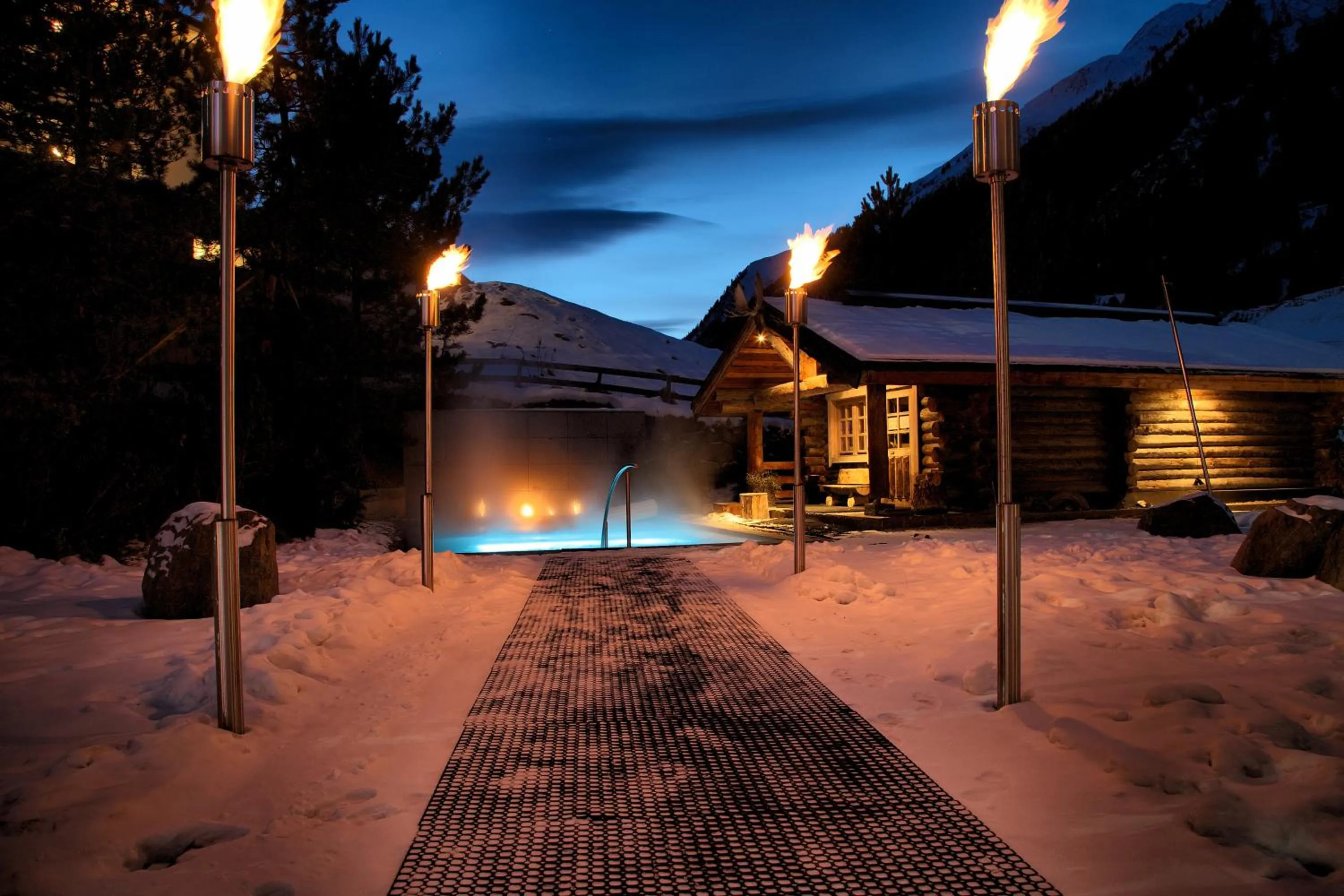 Facade/entrance in Hotel Madlein