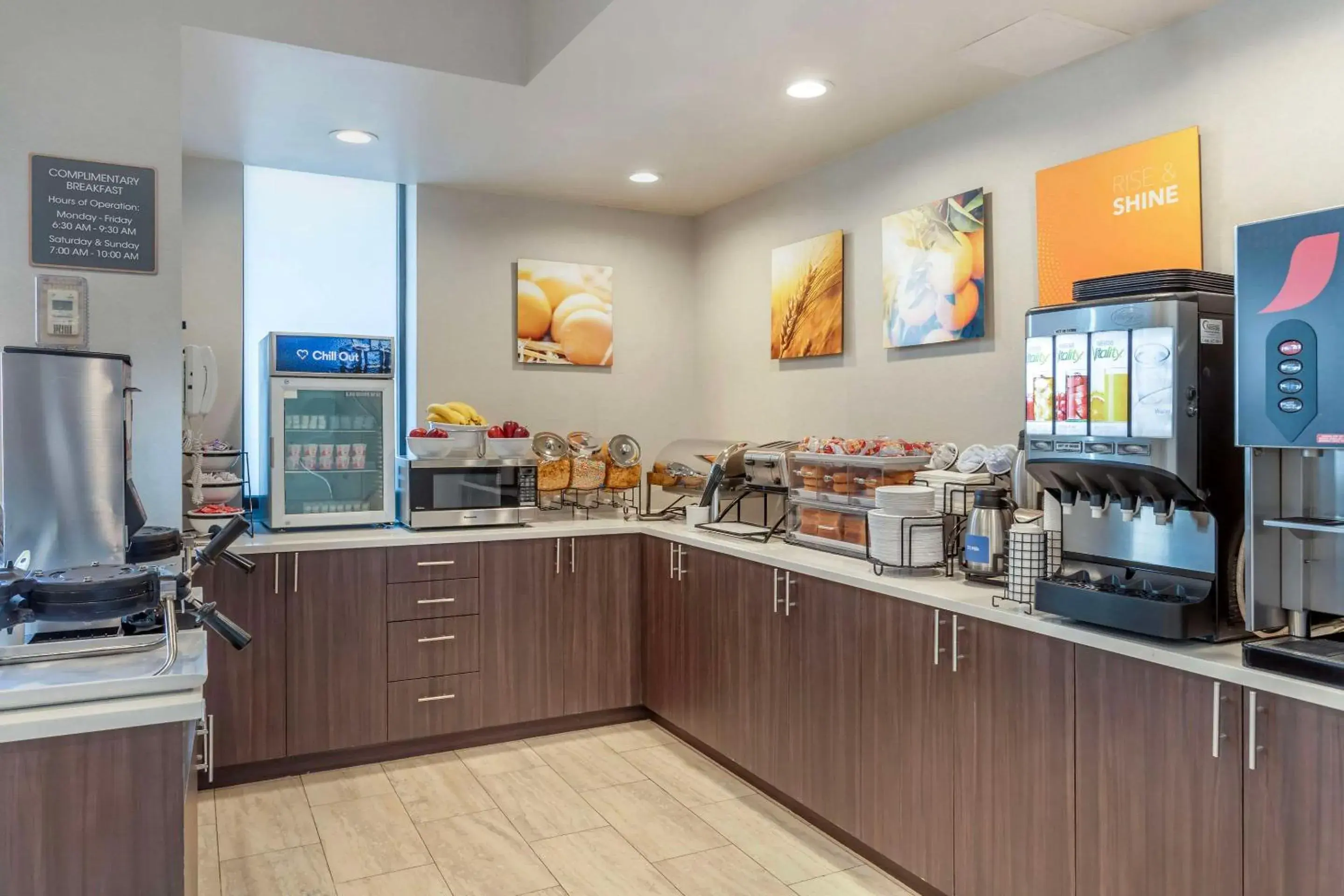 Breakfast in Comfort Inn Manhattan - Midtown West Breakfast in Comfort Inn Manhattan - Midtown West