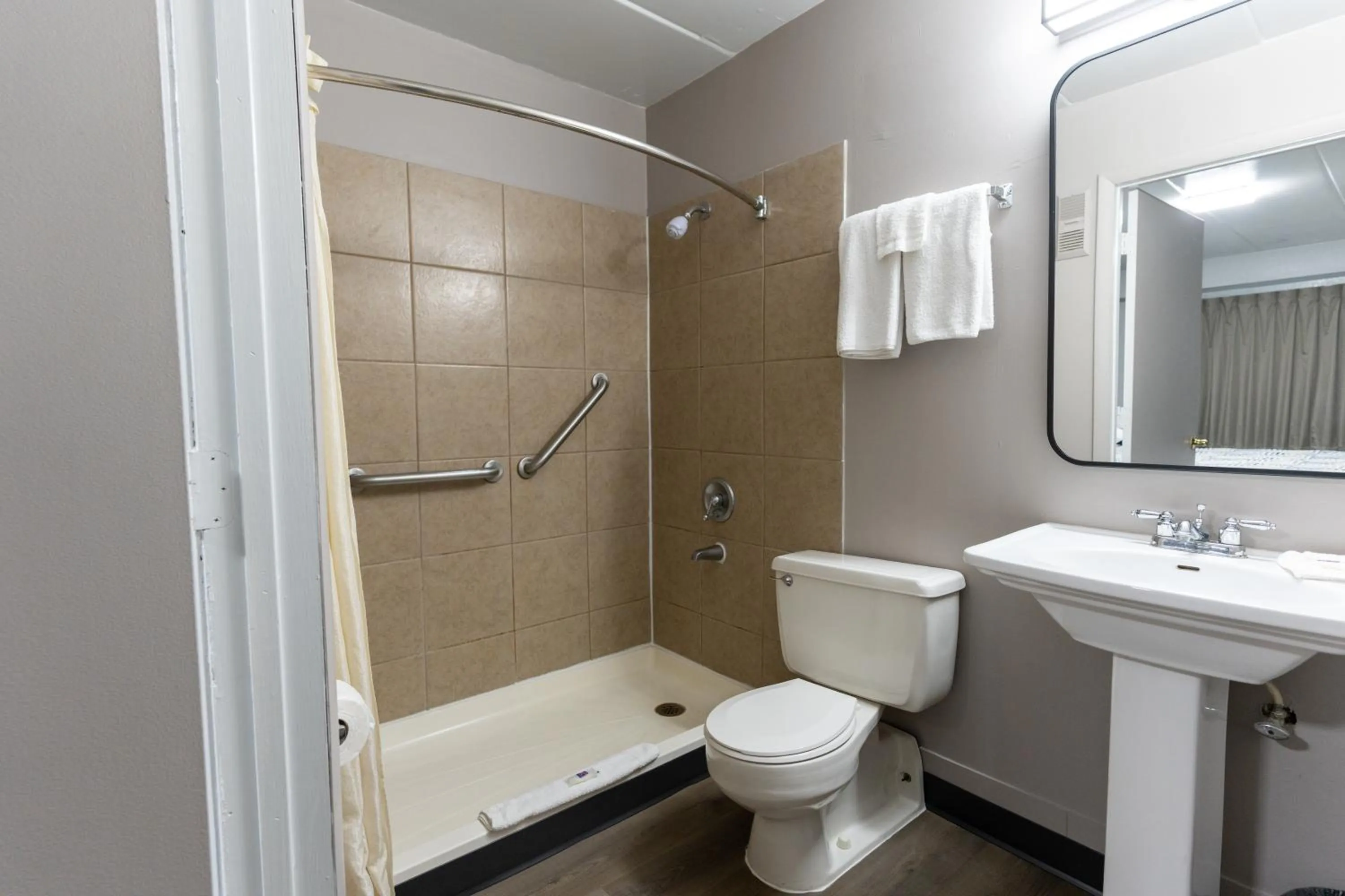 Bathroom in Motel 6-Cincinnati, OH