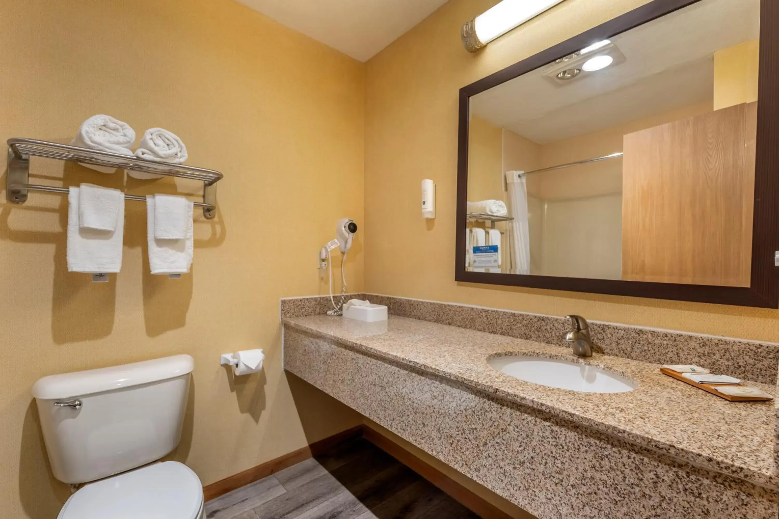 Bathroom in Quality Inn Greenville North Bathroom in Quality Inn Greenville North