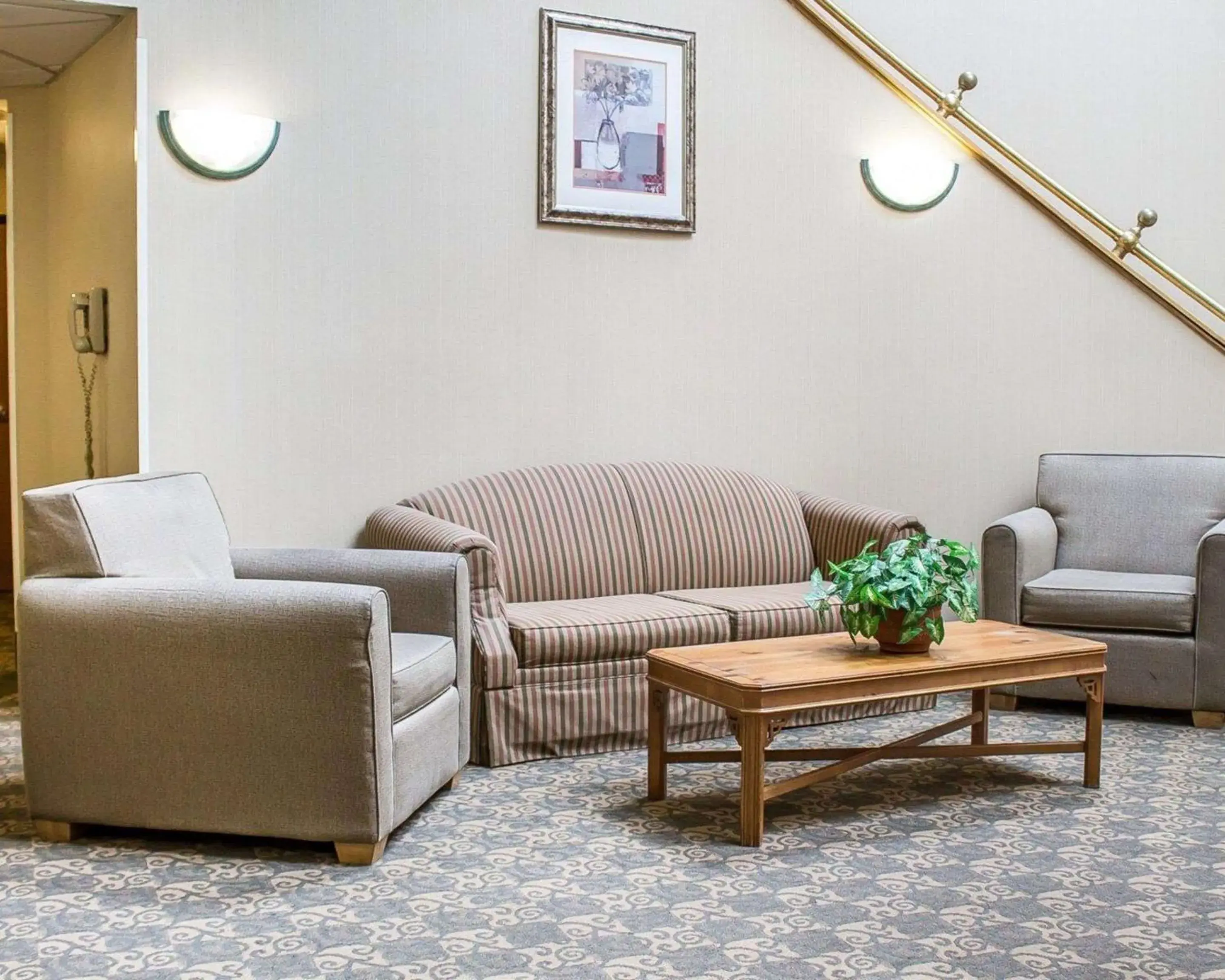 Lobby or reception in Quality Inn Lobby or reception in Quality Inn