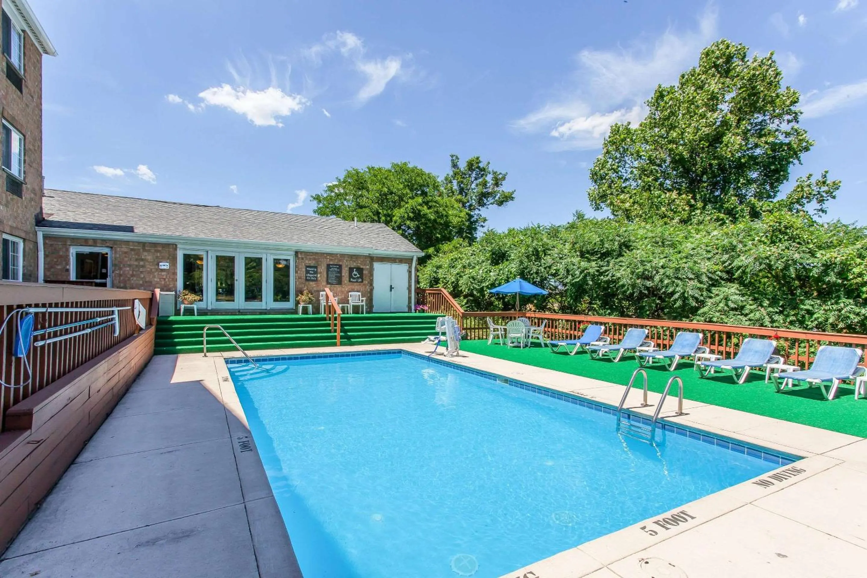 On site in Comfort Inn Independence