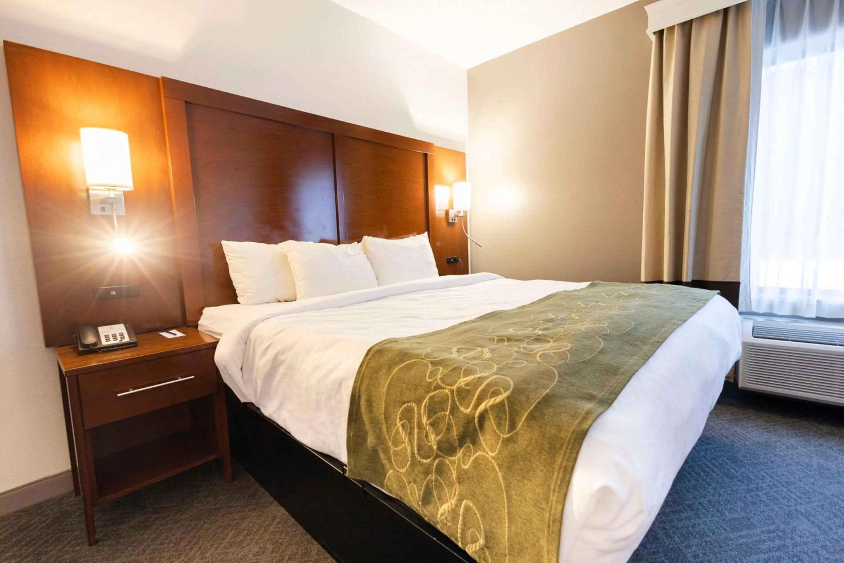 Bedroom, Bed in Comfort Suites Springfield I-70