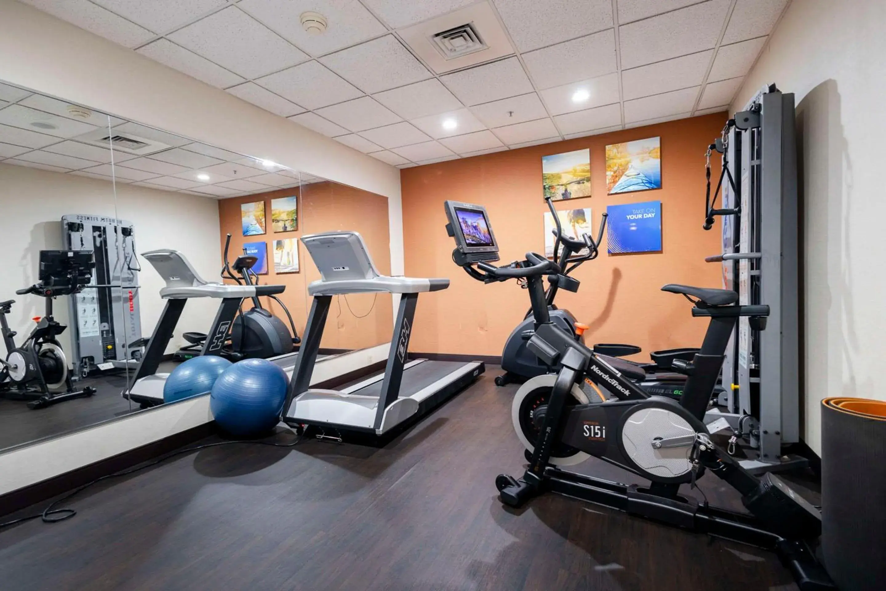 Fitness centre/facilities in Comfort Suites Fitness centre/facilities in Comfort Suites