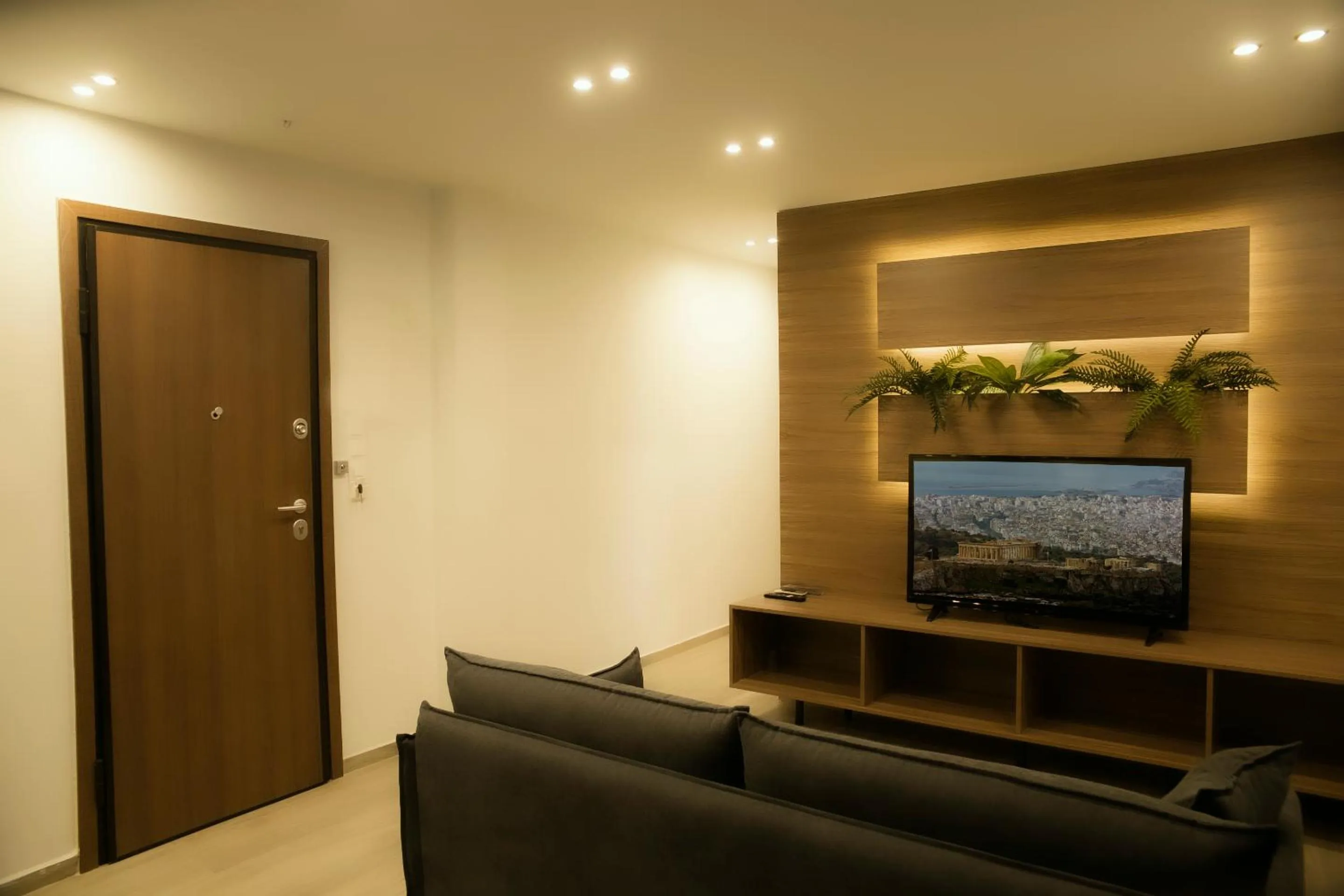 Living room in My Athens Place