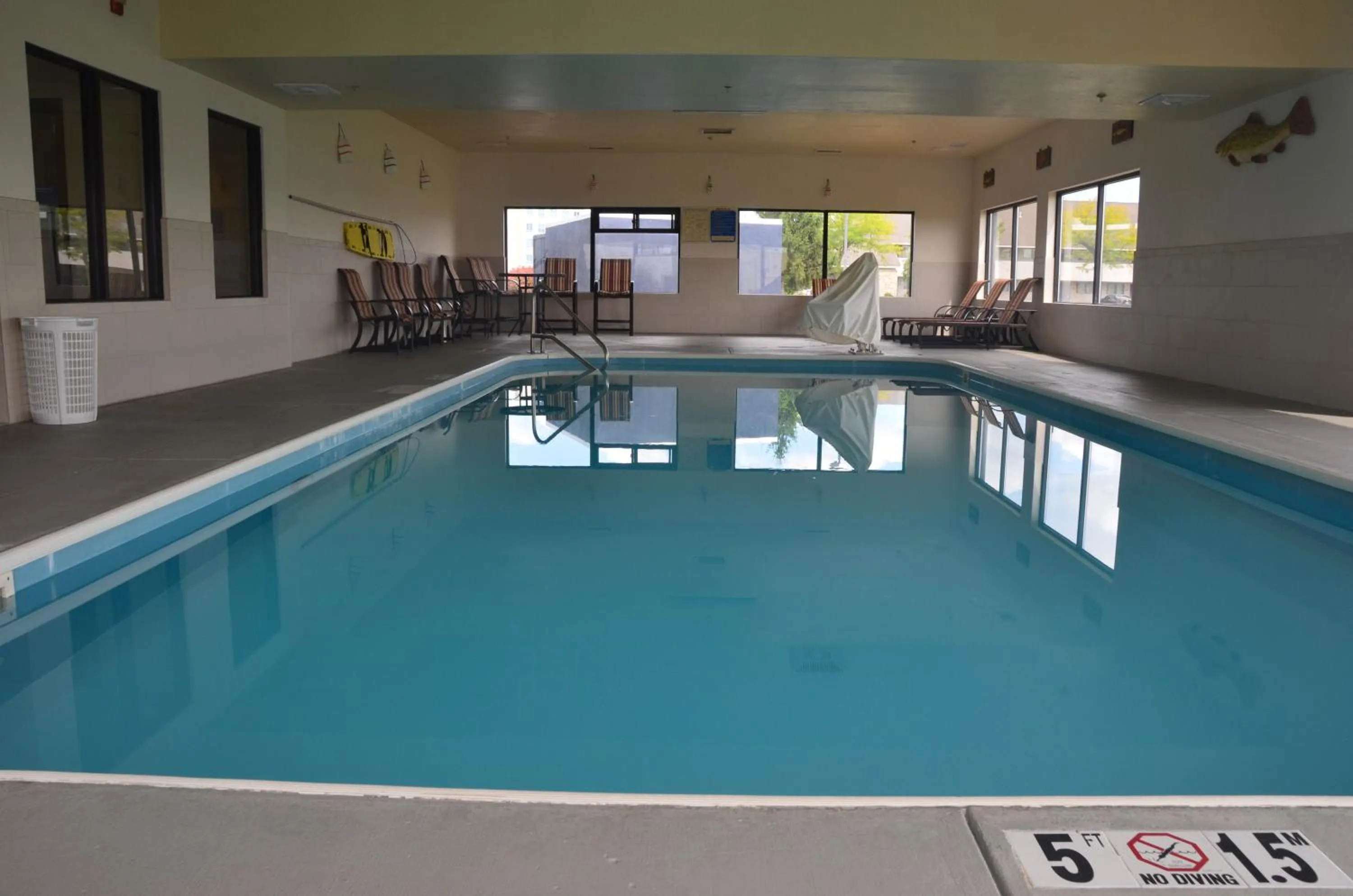 Pool view in Comfort Inn & Suites Maumee - Toledo I80-90
