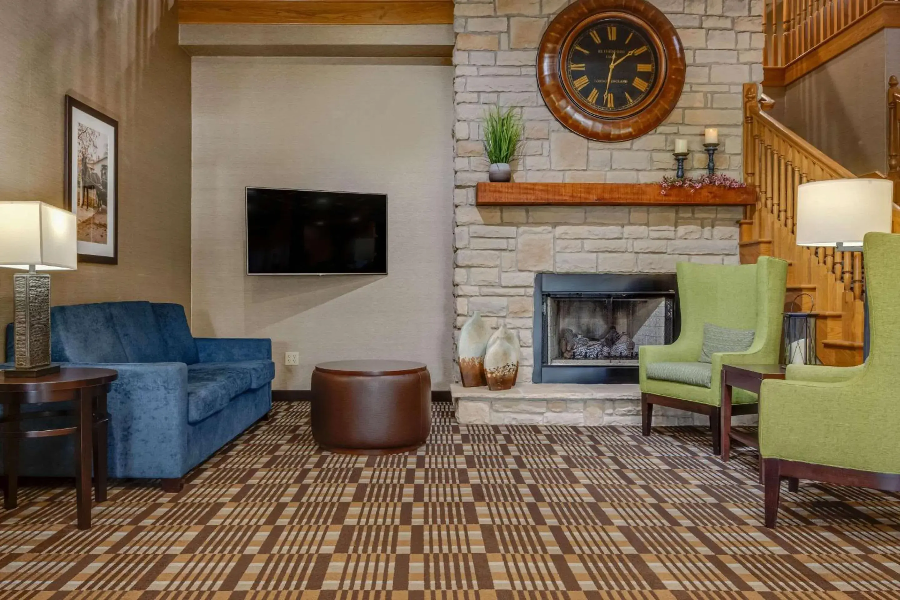 Lobby or reception in Comfort Suites Hotel and Conference Center Lobby or reception in Comfort Suites Hotel and Conference Center