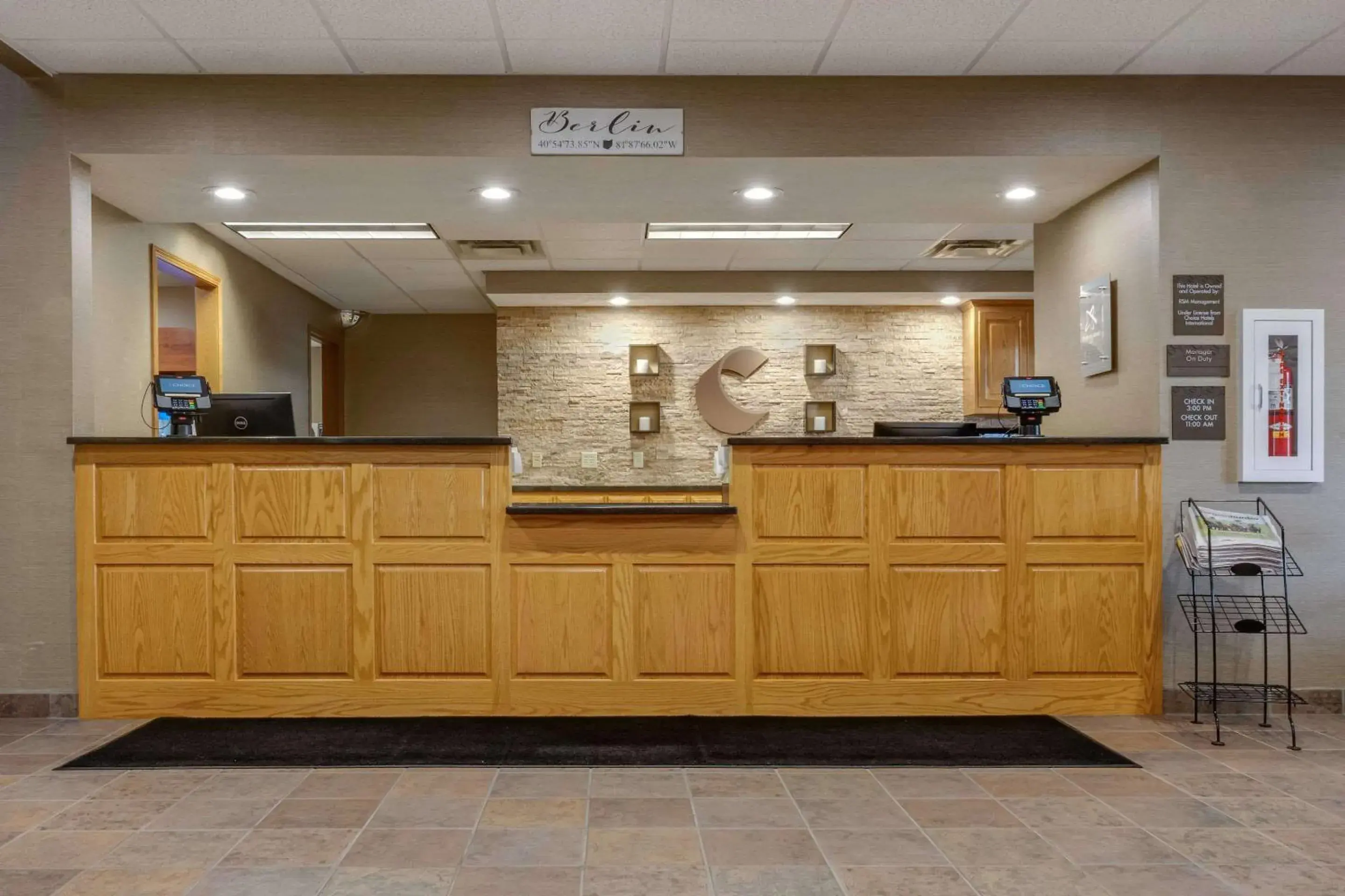 Lobby or reception in Comfort Suites Hotel and Conference Center Lobby or reception in Comfort Suites Hotel and Conference Center