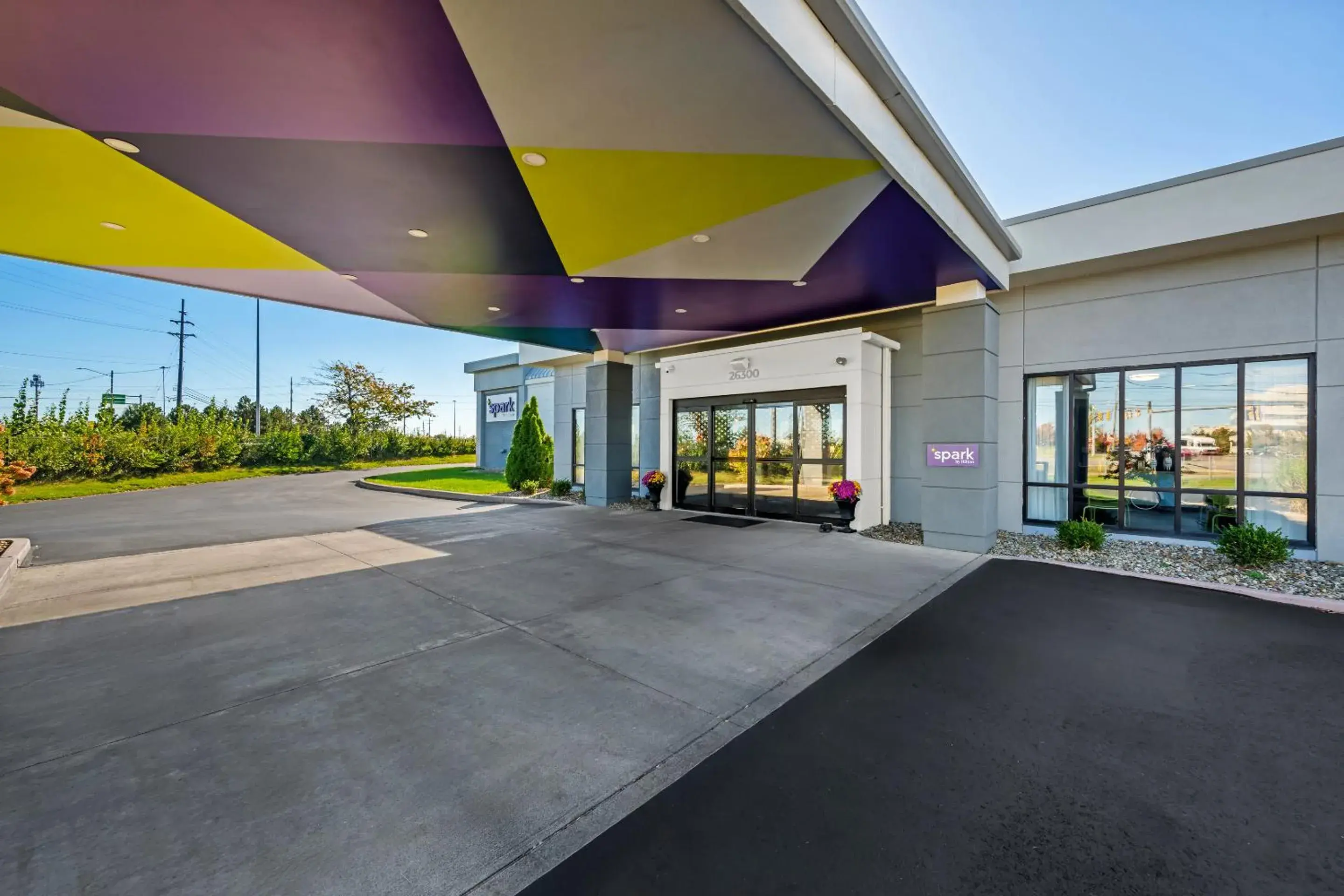 Property building in Spark By Hilton Cleveland Beachwood Property building in Spark By Hilton Cleveland Beachwood