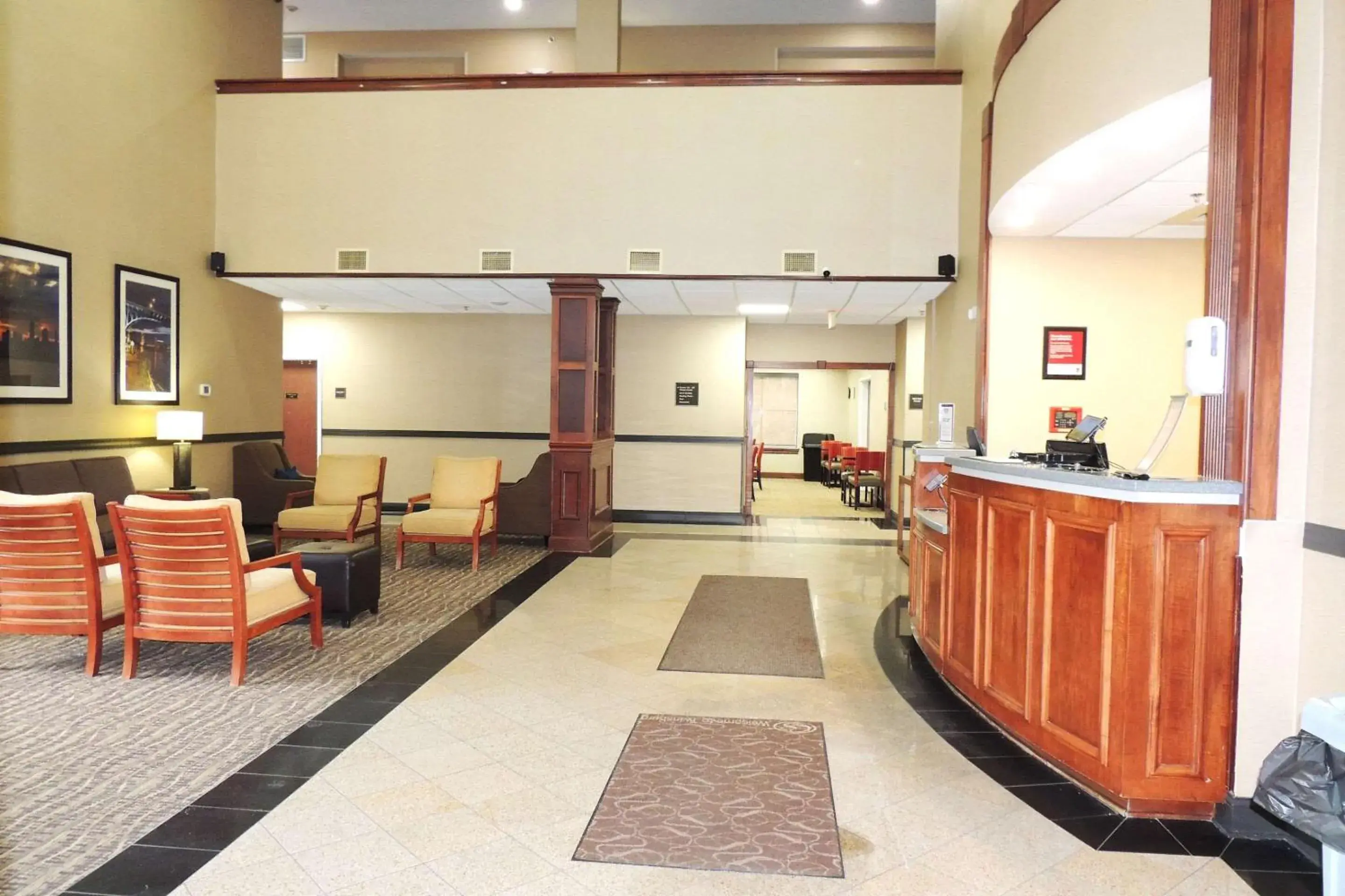 Lobby or reception in Comfort Suites Twinsburg Lobby or reception in Comfort Suites Twinsburg