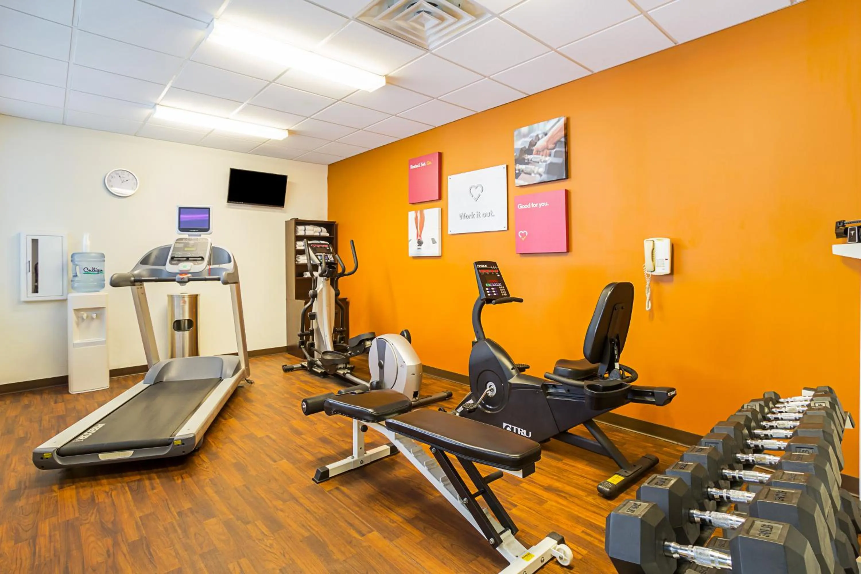Fitness centre/facilities in Comfort Suites Twinsburg