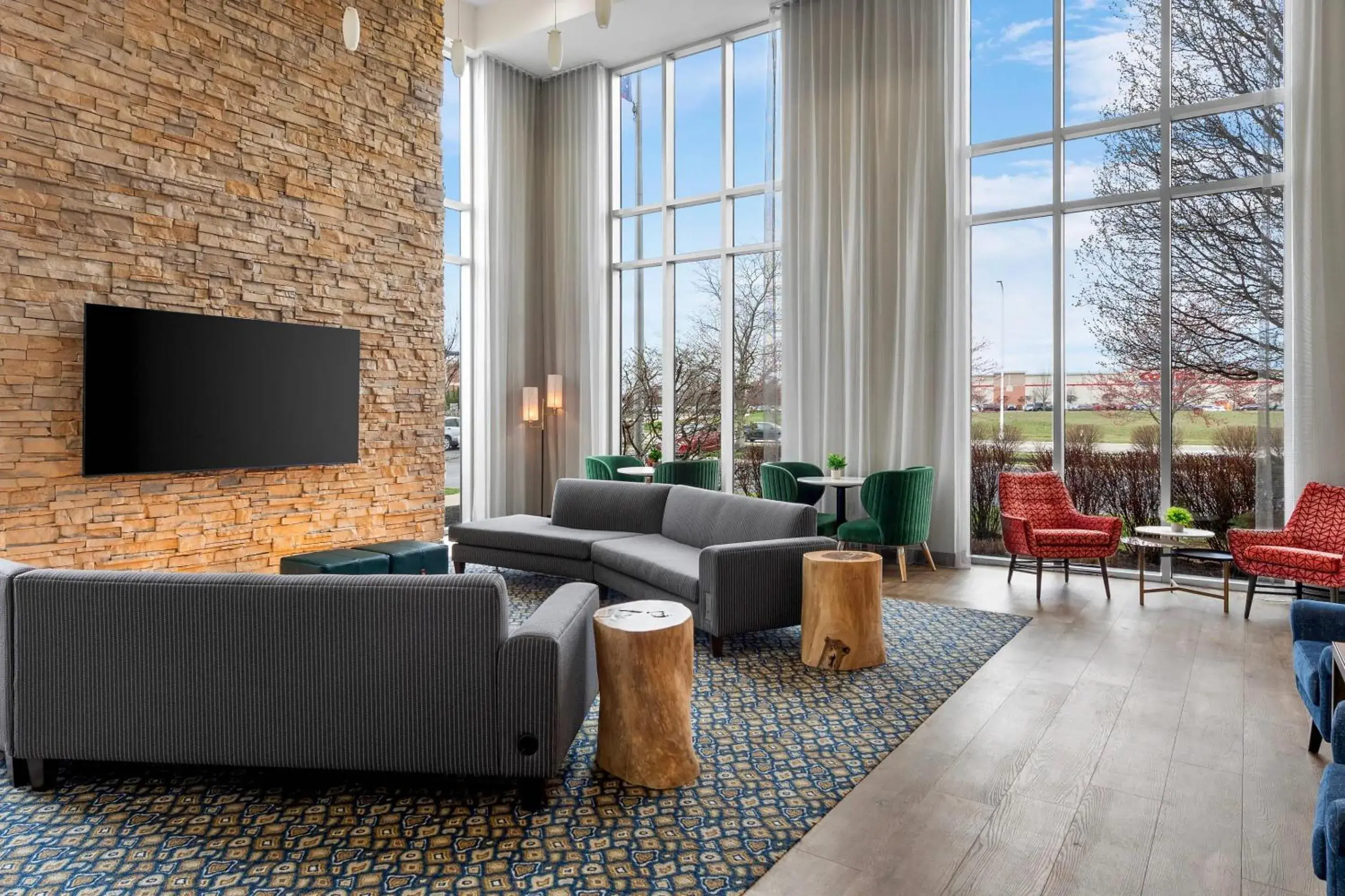 Lobby or reception in Cambria Hotel Columbus - Polaris Lobby or reception in Cambria Hotel Columbus - Polaris