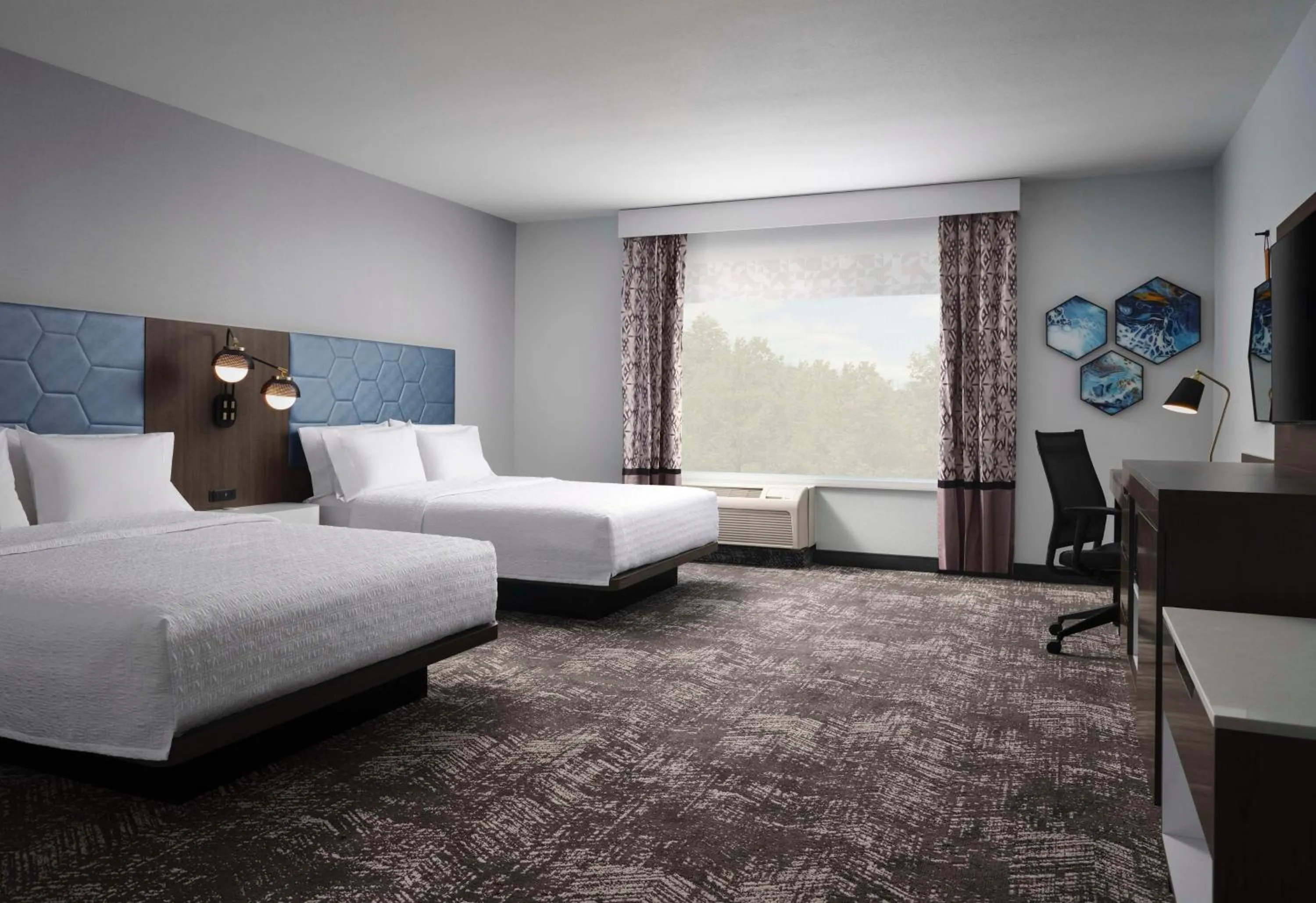 Bedroom, Bed in Hampton Inn & Suites Dallas-DFW Airport Hurst